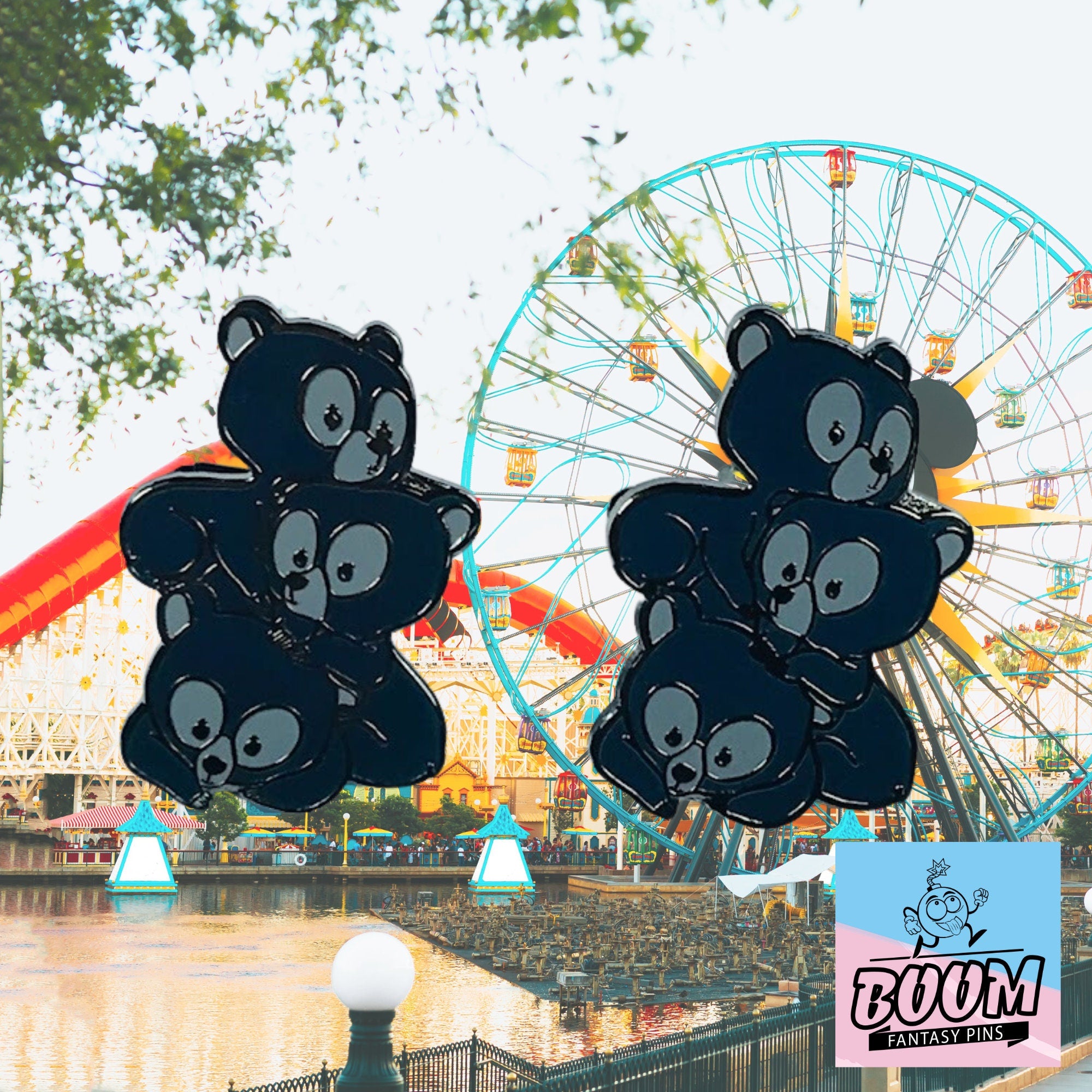 Cufflinks – Little 3 bears from Brave – Disney Fantasy