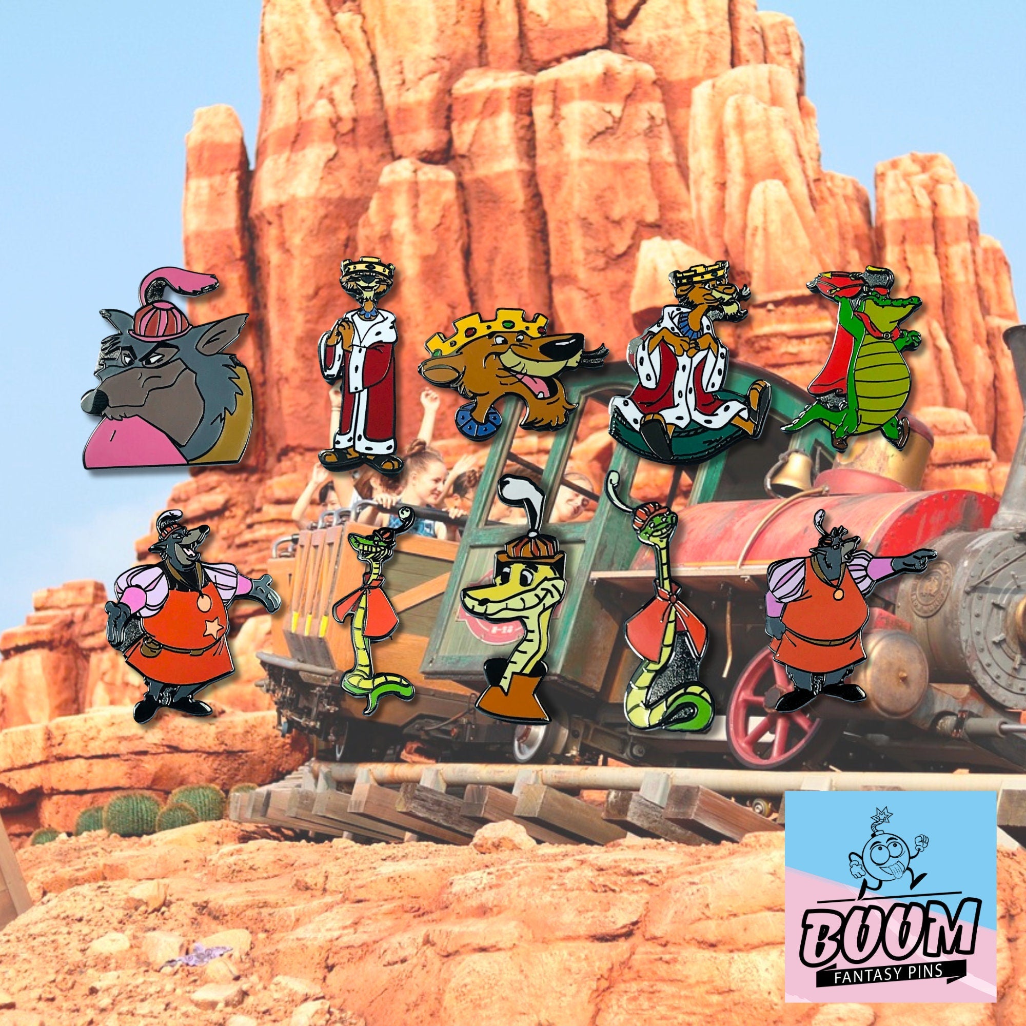 Pin's – Petit Jean de Robin des Bois – Disney Fantasy