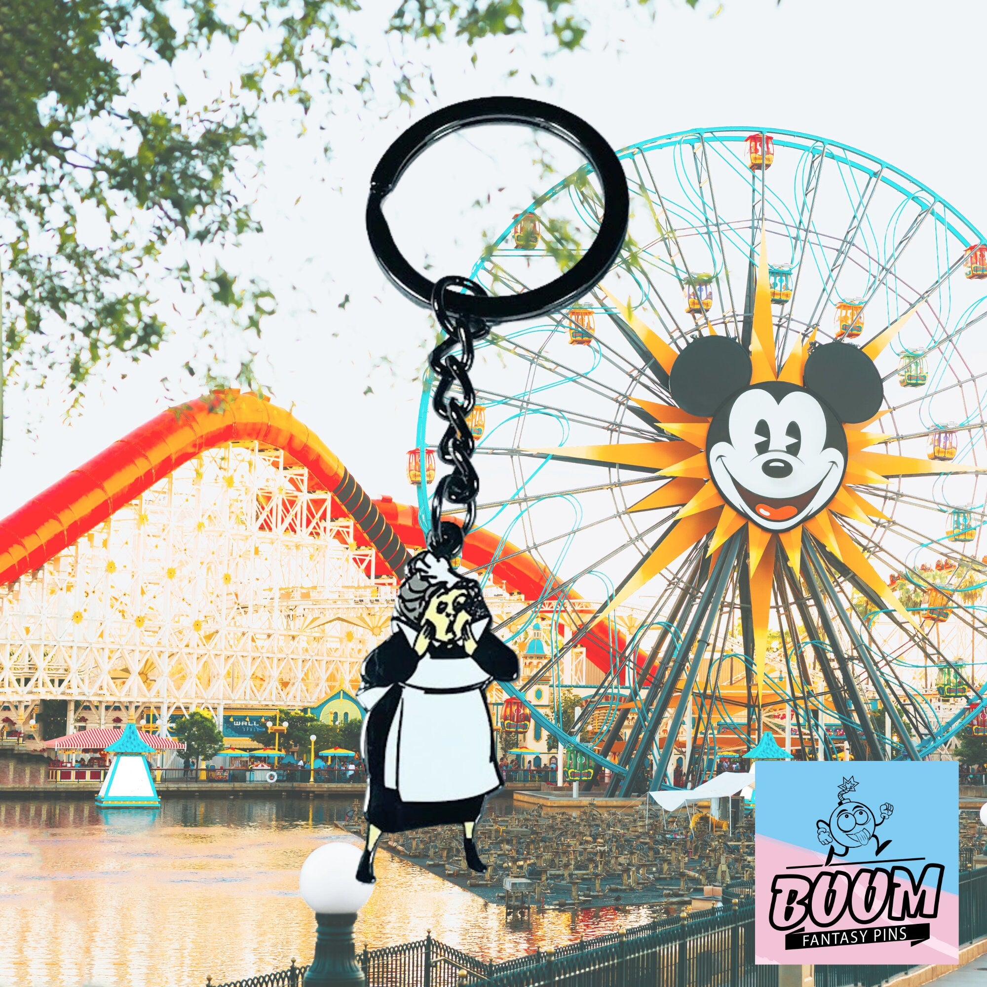 Porte-clés – Nounou des 101 Dalmatiens – Disney Fantasy