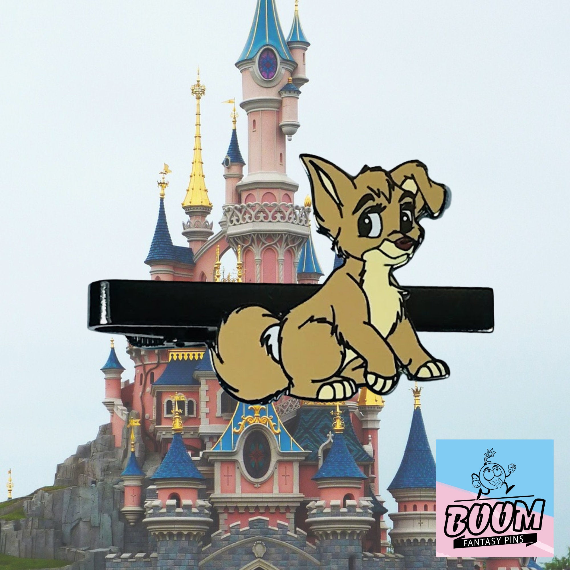 Tie Clip – Angel from Lady and the Tramp – Disney Fantasy