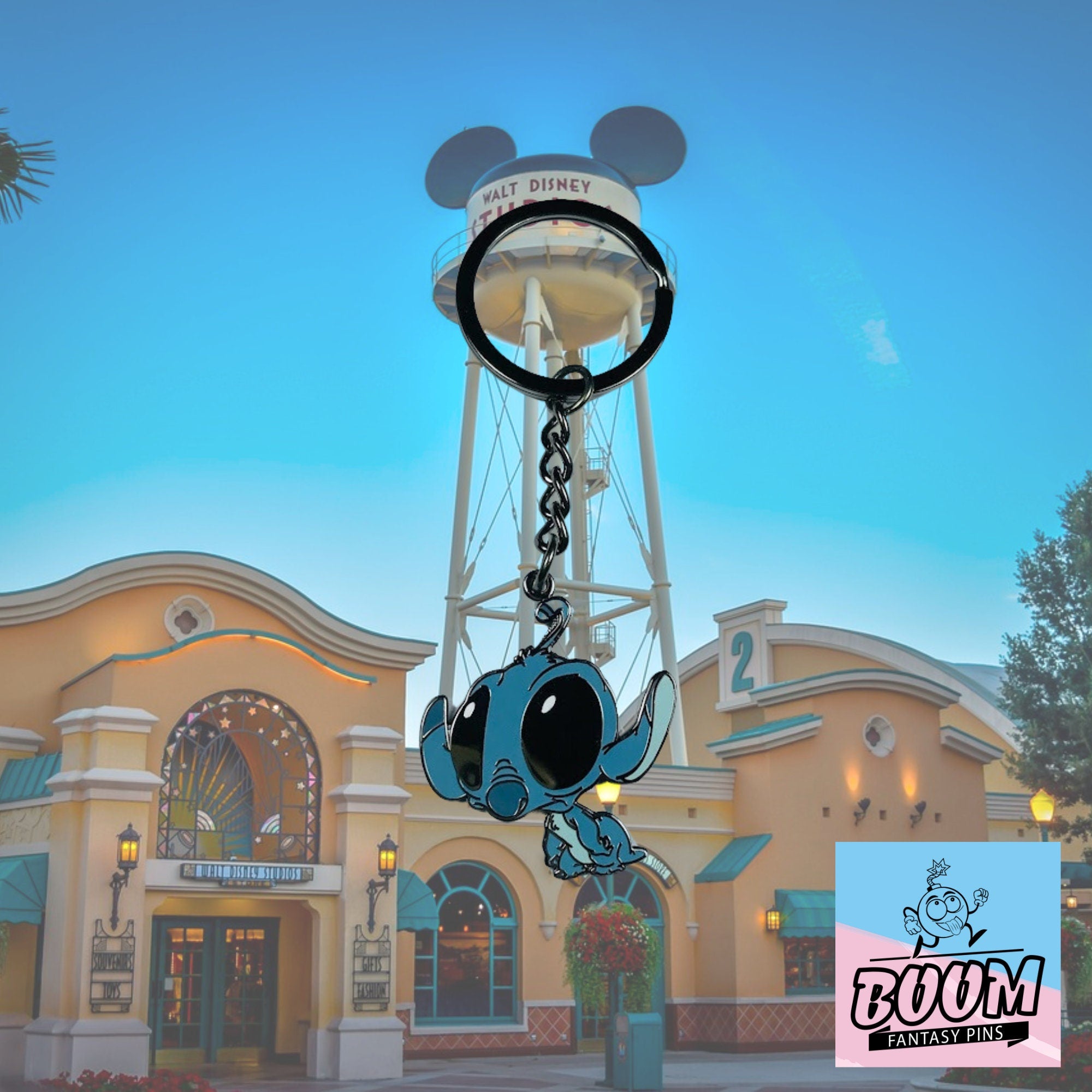 Llavero – Experimento Swirly 383 de Lilo y Stitch – Disney Fantasy