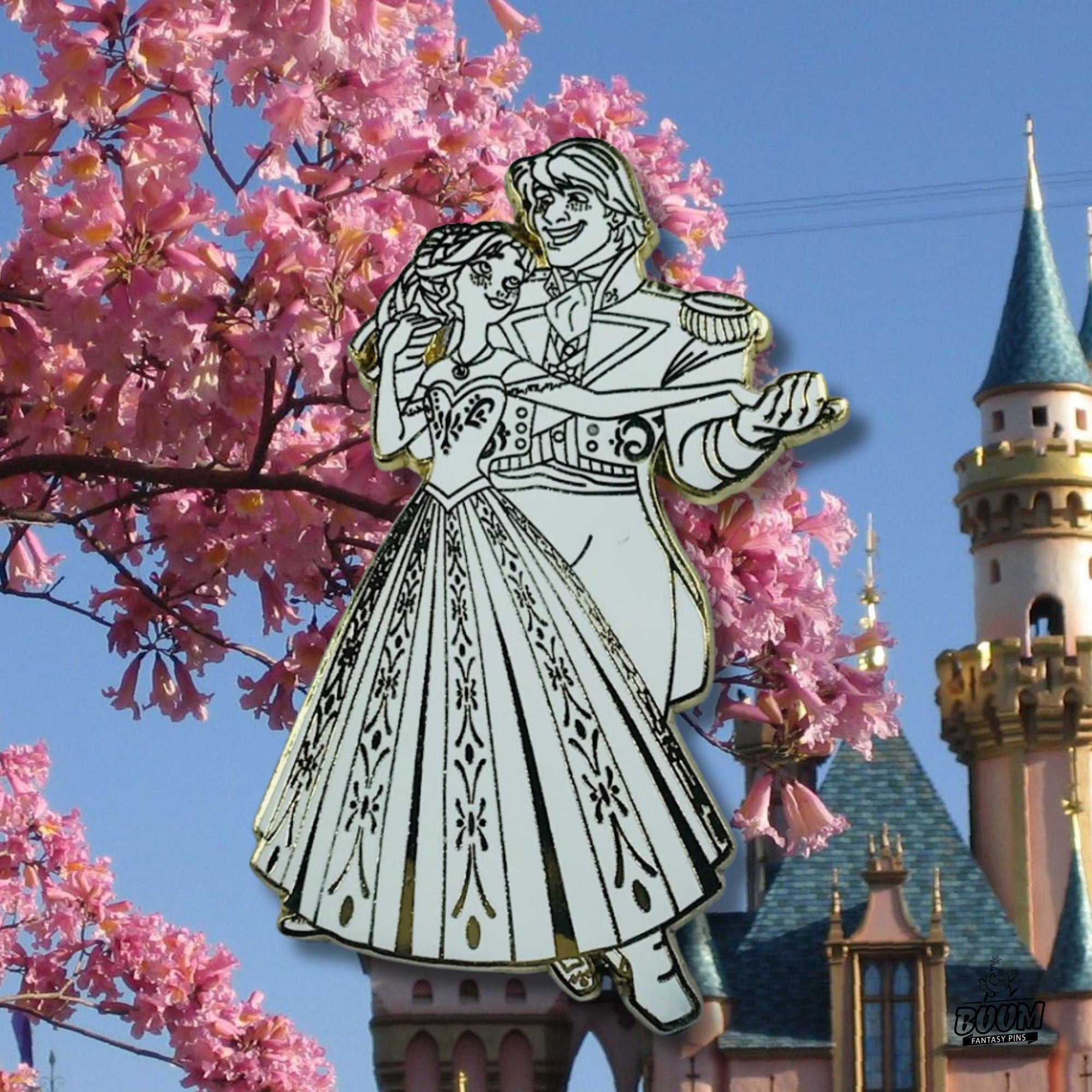 Pin's – Princesse Anna et Kristoff de La Reine des Neiges – Disney Fantasy