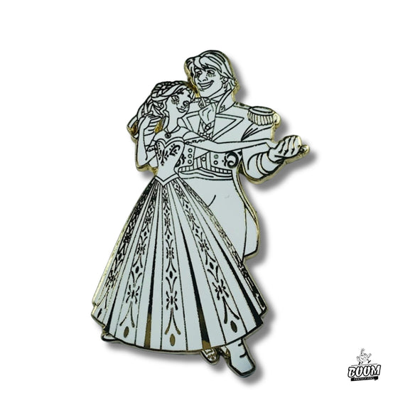 Pin – Princess Anna and Kristoff from Frozen – Disney Fantasy