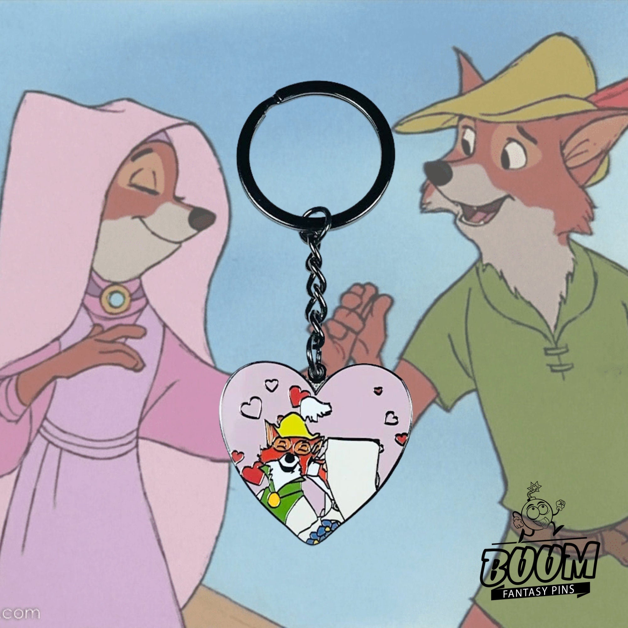 Llavero – Lady Marian y Robin Hood de Robin Hood – Disney Fantasy