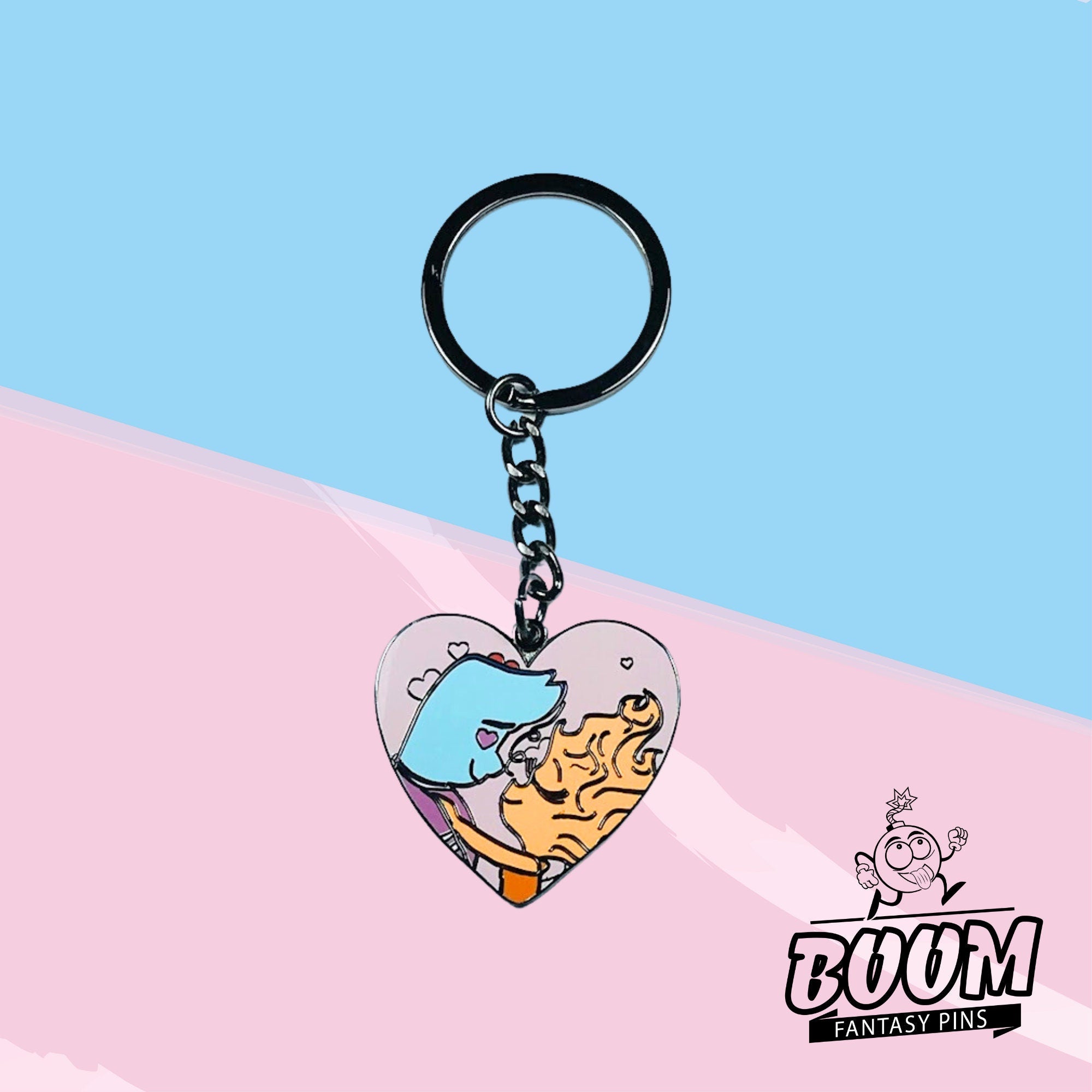 Llavero – Ember y Lake de Elemental – Disney Fantasy