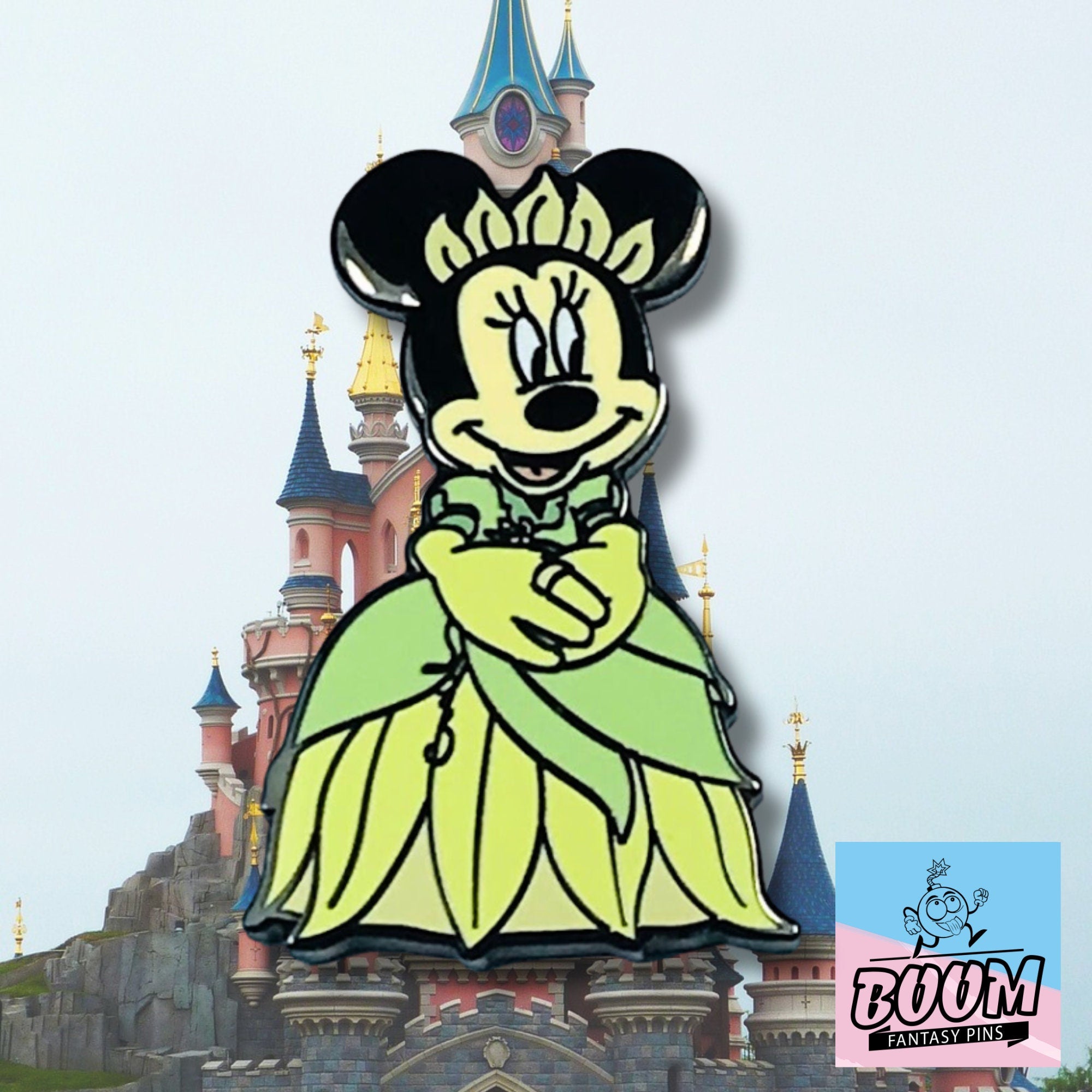 Pin – Minnie Mouse como Tiana de La Princesa y el Sapo – Disney Fantasy