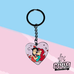 Porte-clés – Dingo et Roxanne du film Dingo et Max – Disney Fantasy