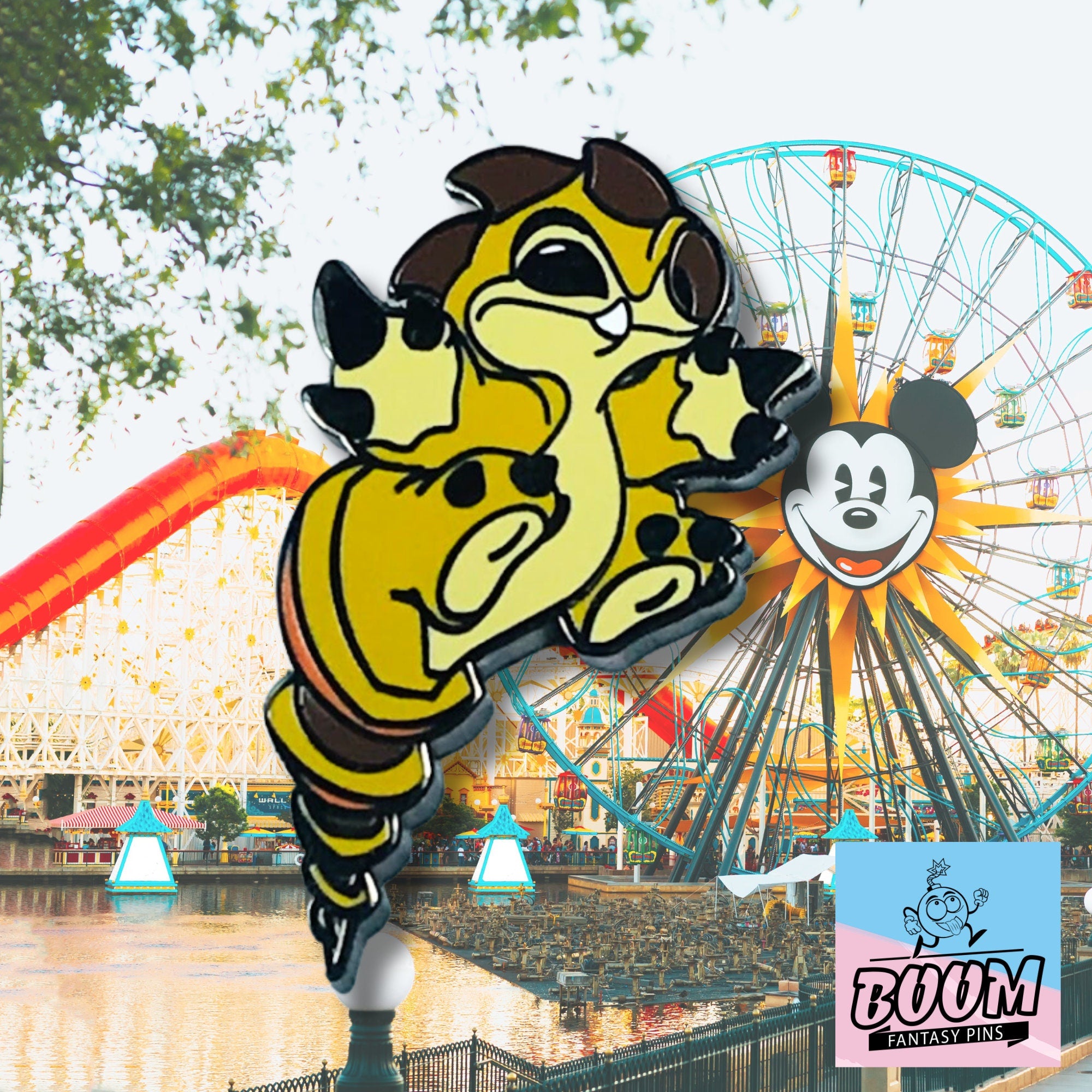 Pin – Experimento de excavadora 592 de Lilo y Stitch – Disney Fantasy