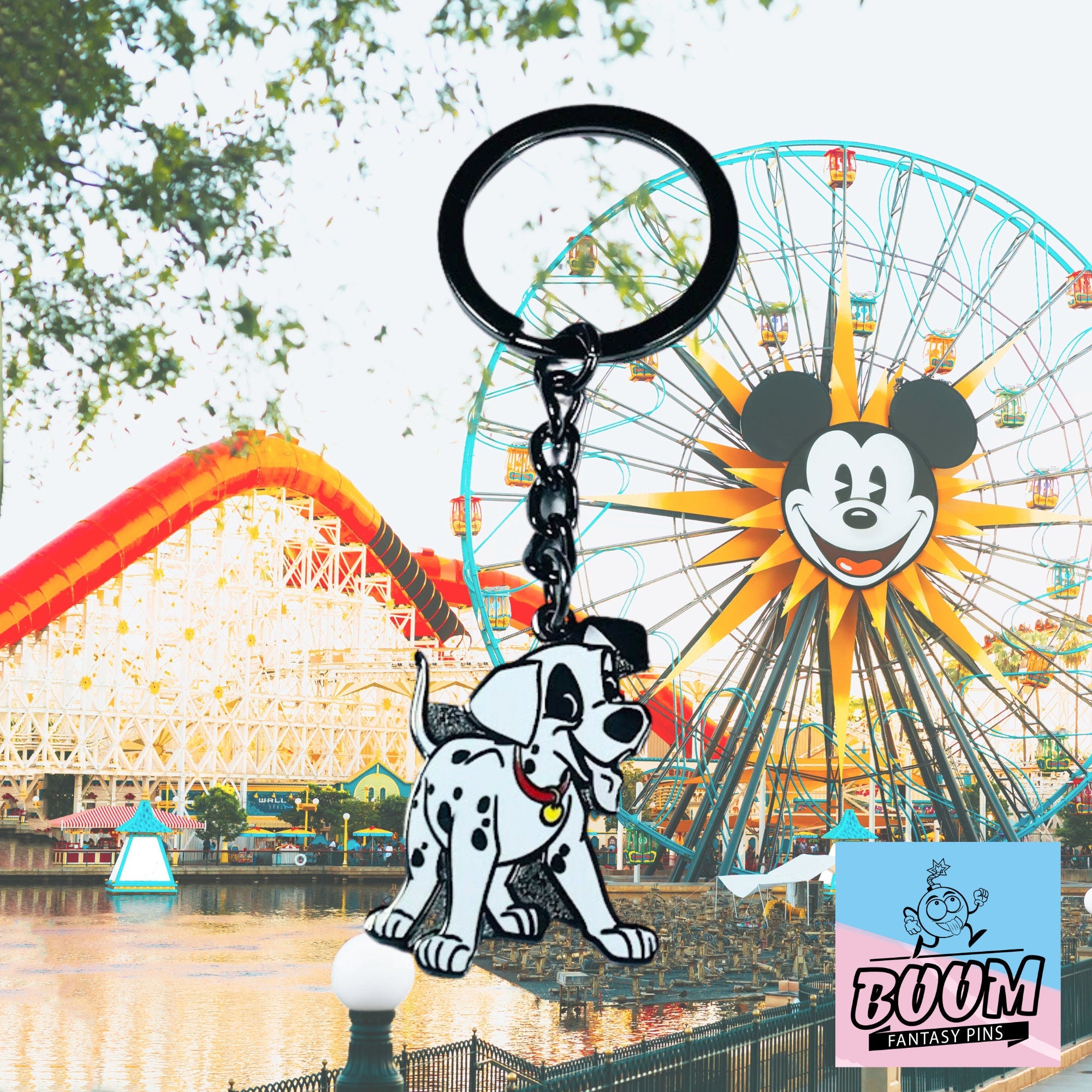 Llavero bicolor de 101 Dálmatas – Disney Fantasy