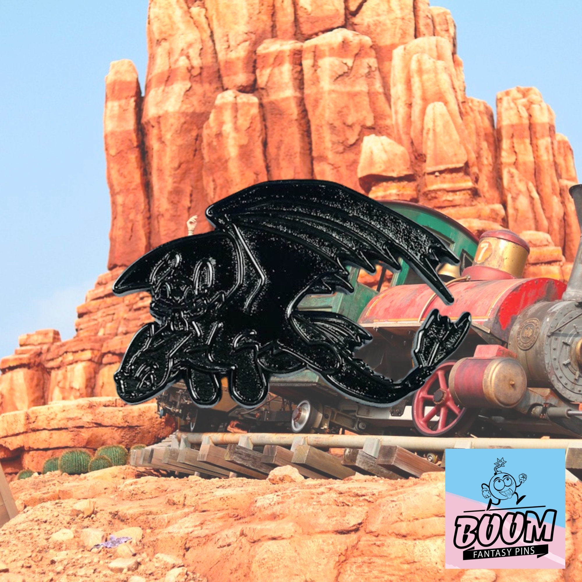 Épingle – Expérience 626 : Stitch de Lilo &amp; Stitch et Krokmou de Dragons – Disney Fantasy