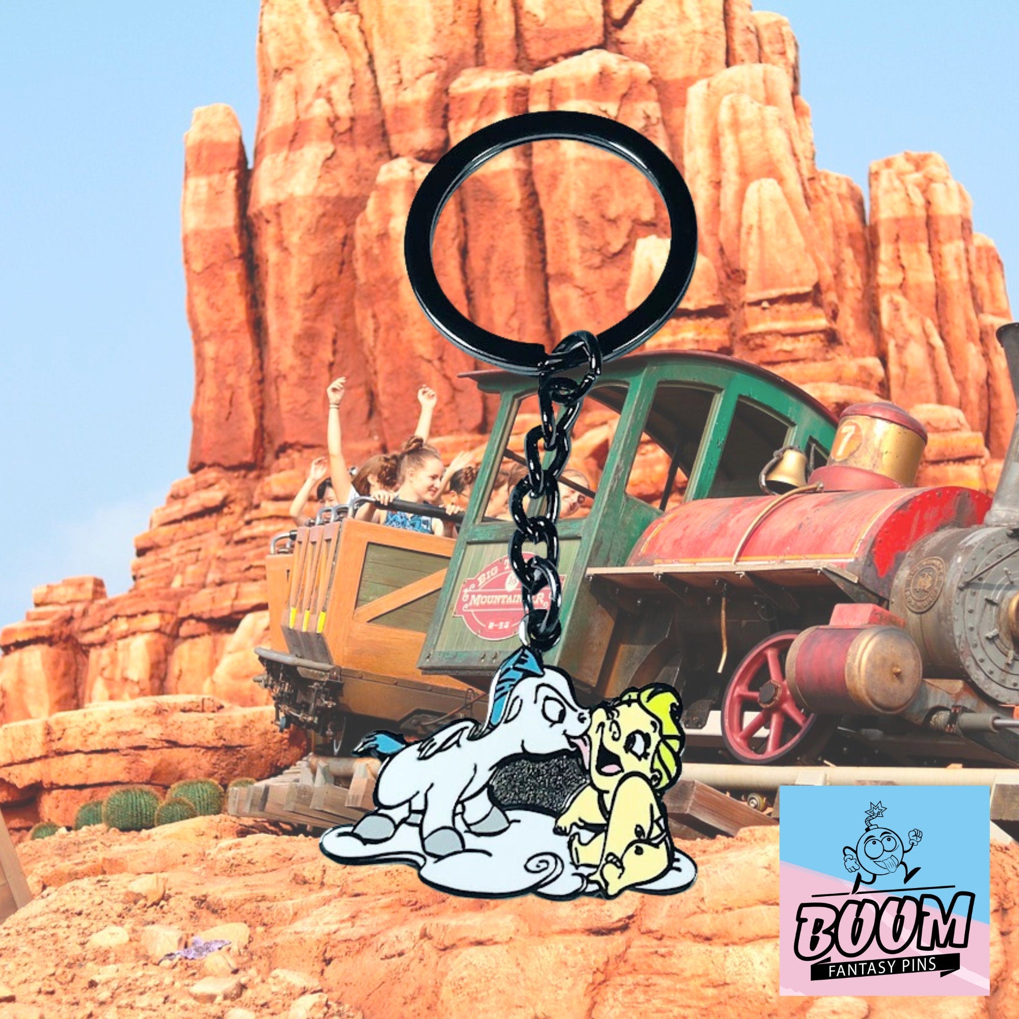 Llavero – Hércules y Pegaso de Hércules Disney Fantasy