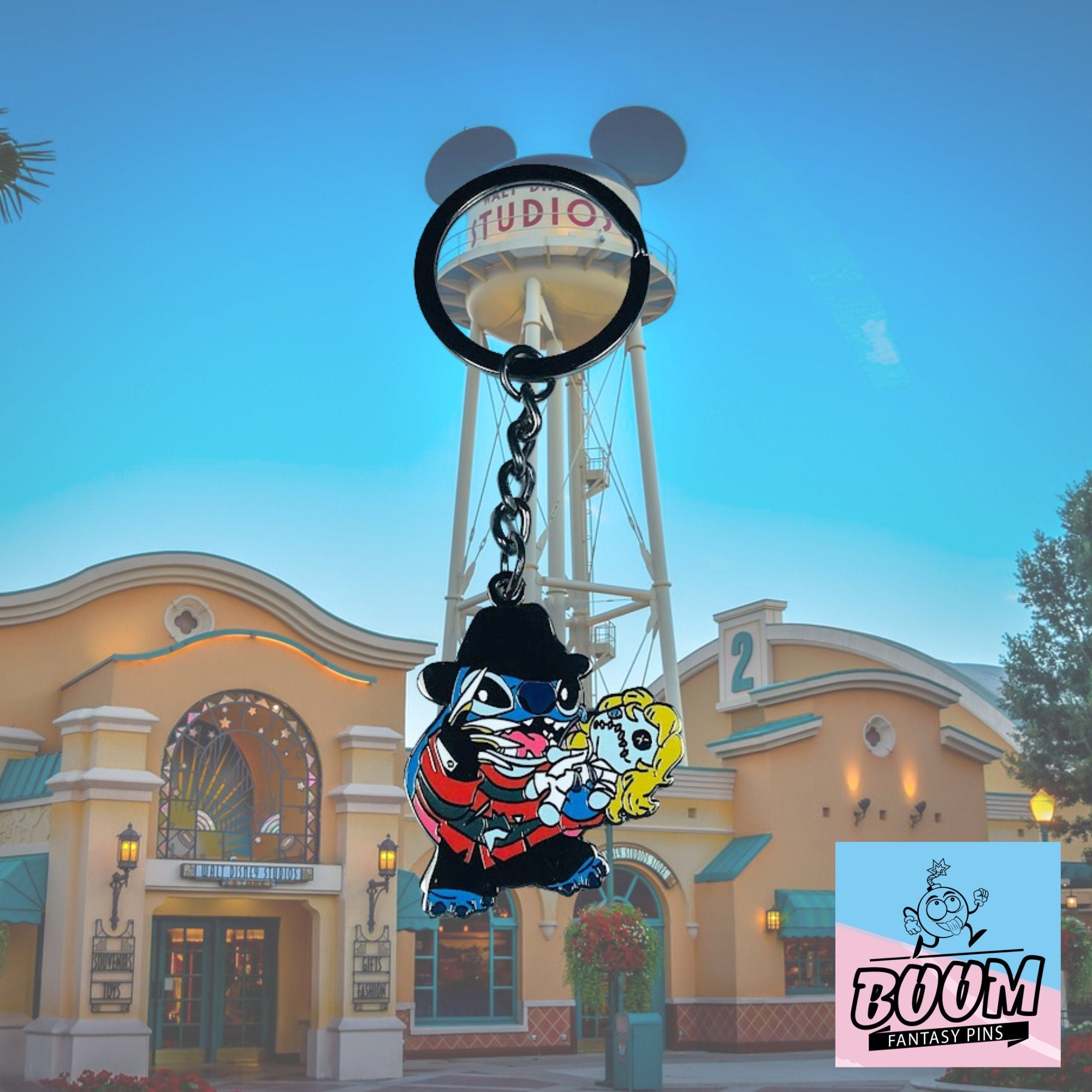 Llavero de Freddy Krueger de Pesadilla en Elm Street, franquicia de terror