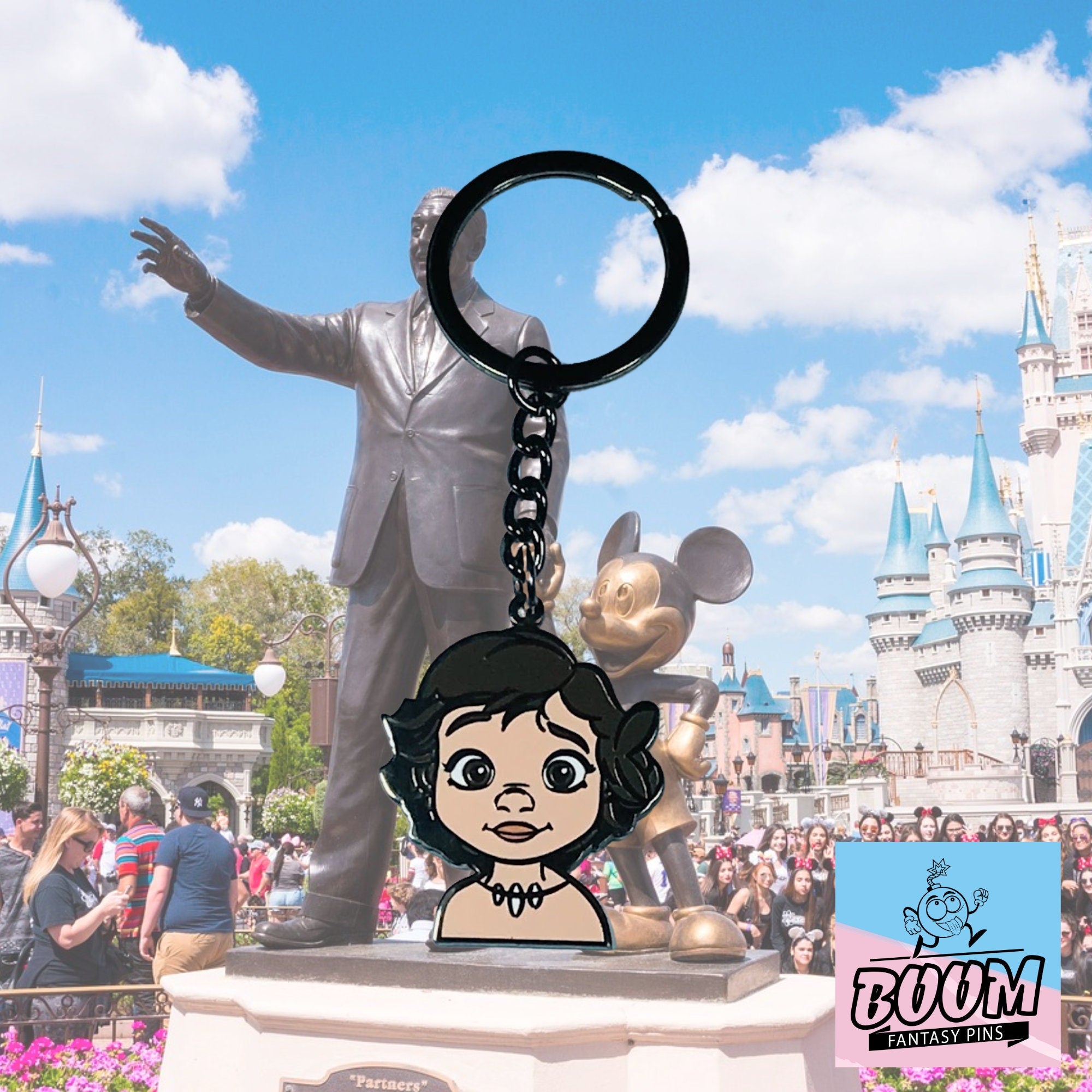 Porte-clés – Bébé Moana du film Vaiana – Disney Fantasy