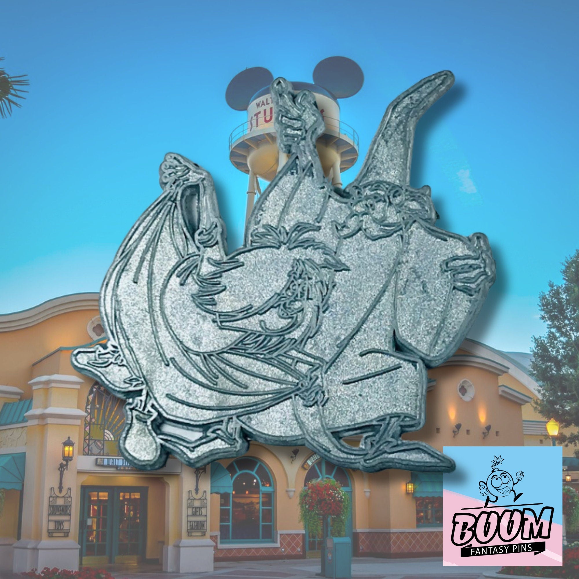 Pin's – Madame Mim et Berlin du film Merlin l'Enchanteur – Disney Fantasy