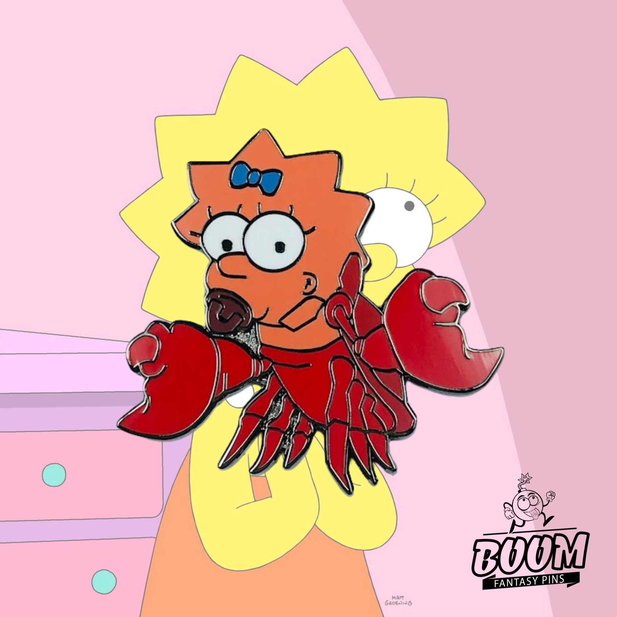 Pin – Maggie Simpson de Los Simpson – Disney Fantasy