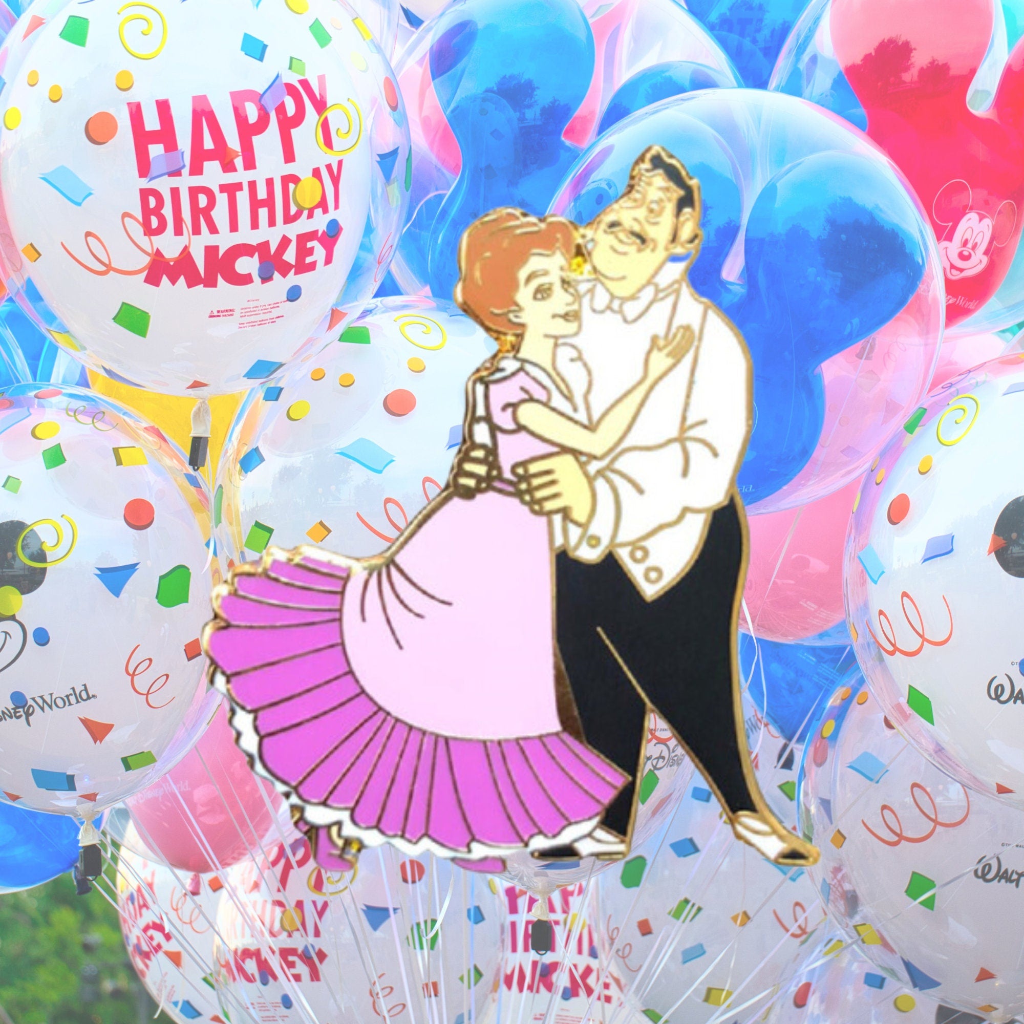 Épingle – George et Mary Darling de Peter Pan – Disney Fantasy