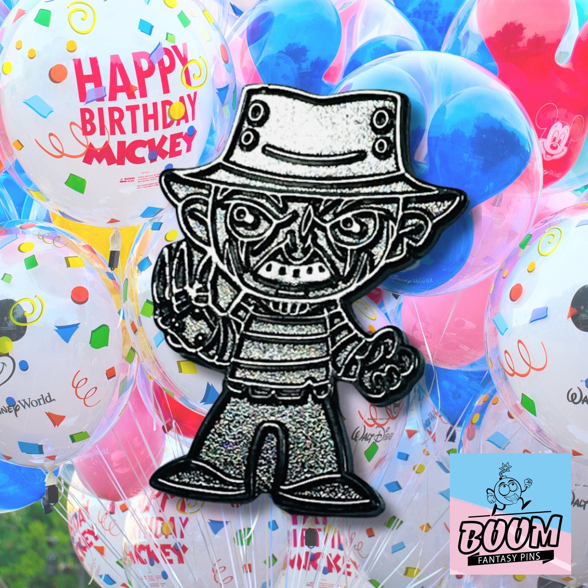 Pin – Freddy Krueger de La nueva pesadilla de Wes Craven – Franquicia de terror