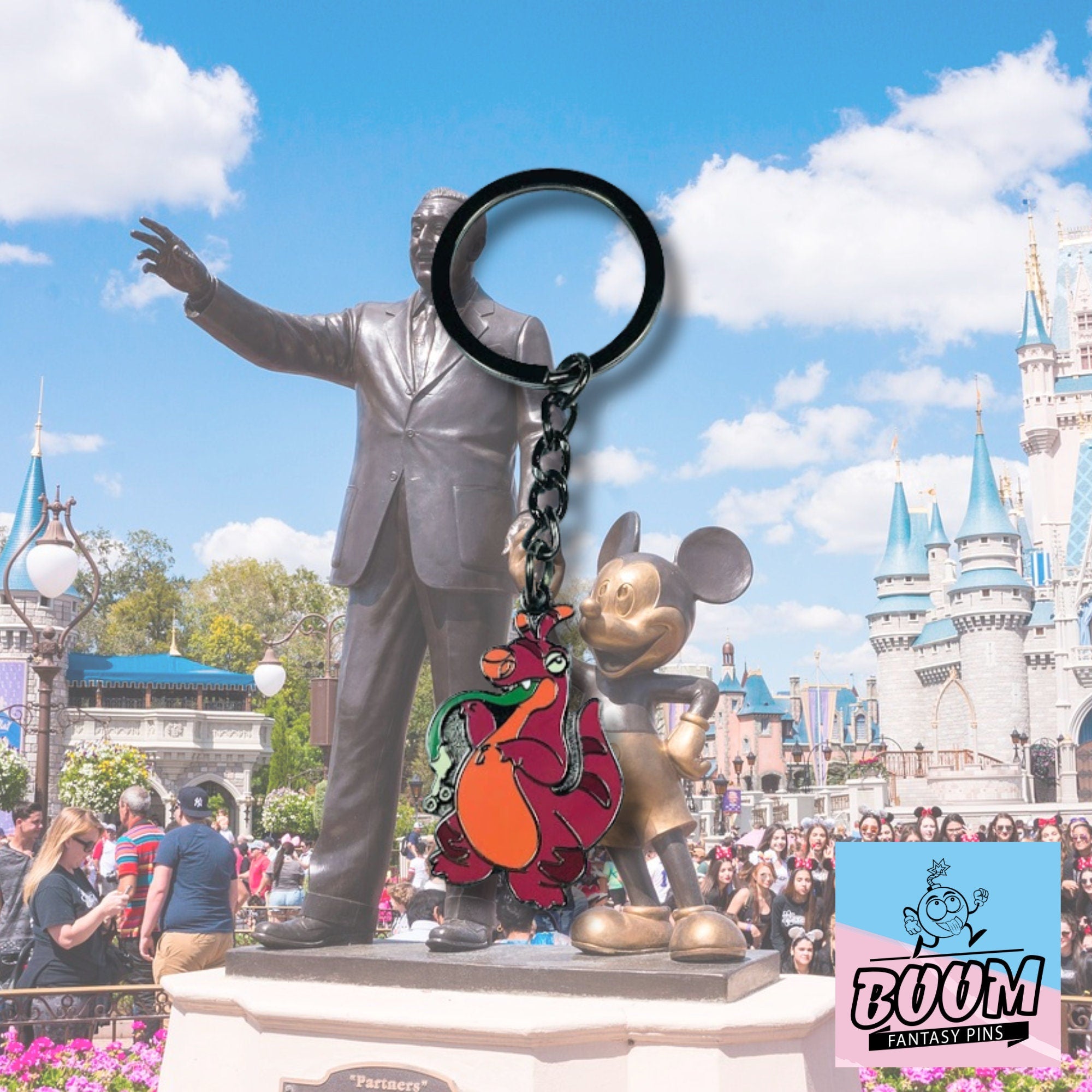 Llavero – Experimento 413 Botulador de Lilo y Stitch – Disney Fantasy