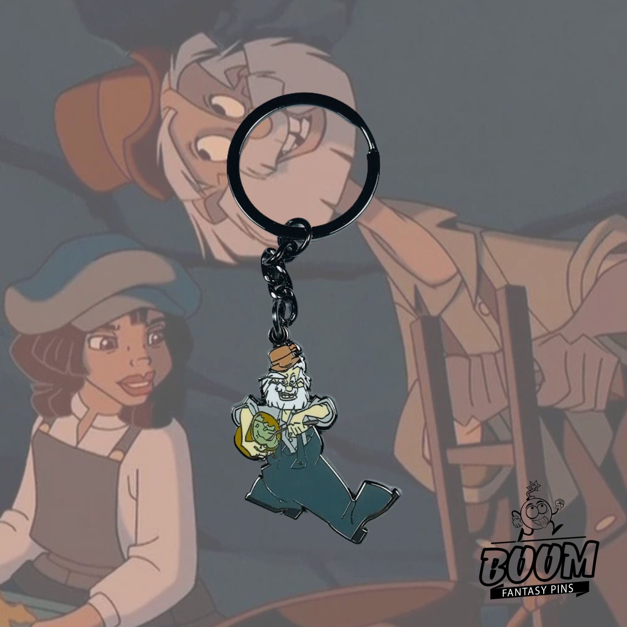 Llavero – Jebidiah el Intrépido de Atlantis: El Imperio Perdido – Disney Fantasy