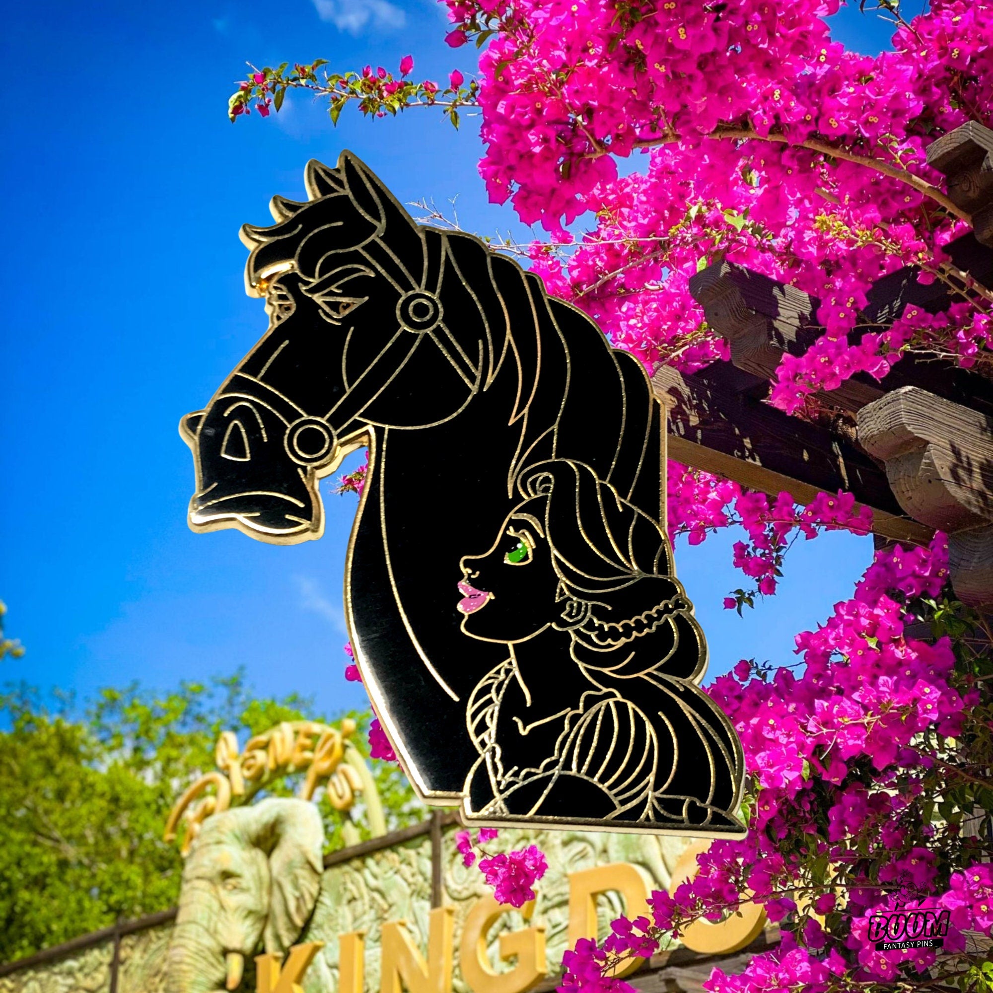 Pin's – Raiponce et Maximus du film Raiponce – Disney Fantasy