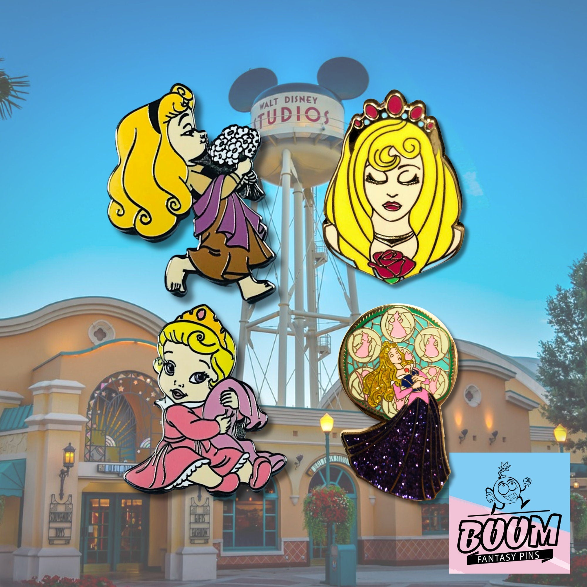 Pin – Princesa Aurora de La Bella Durmiente – Disney Fantasy