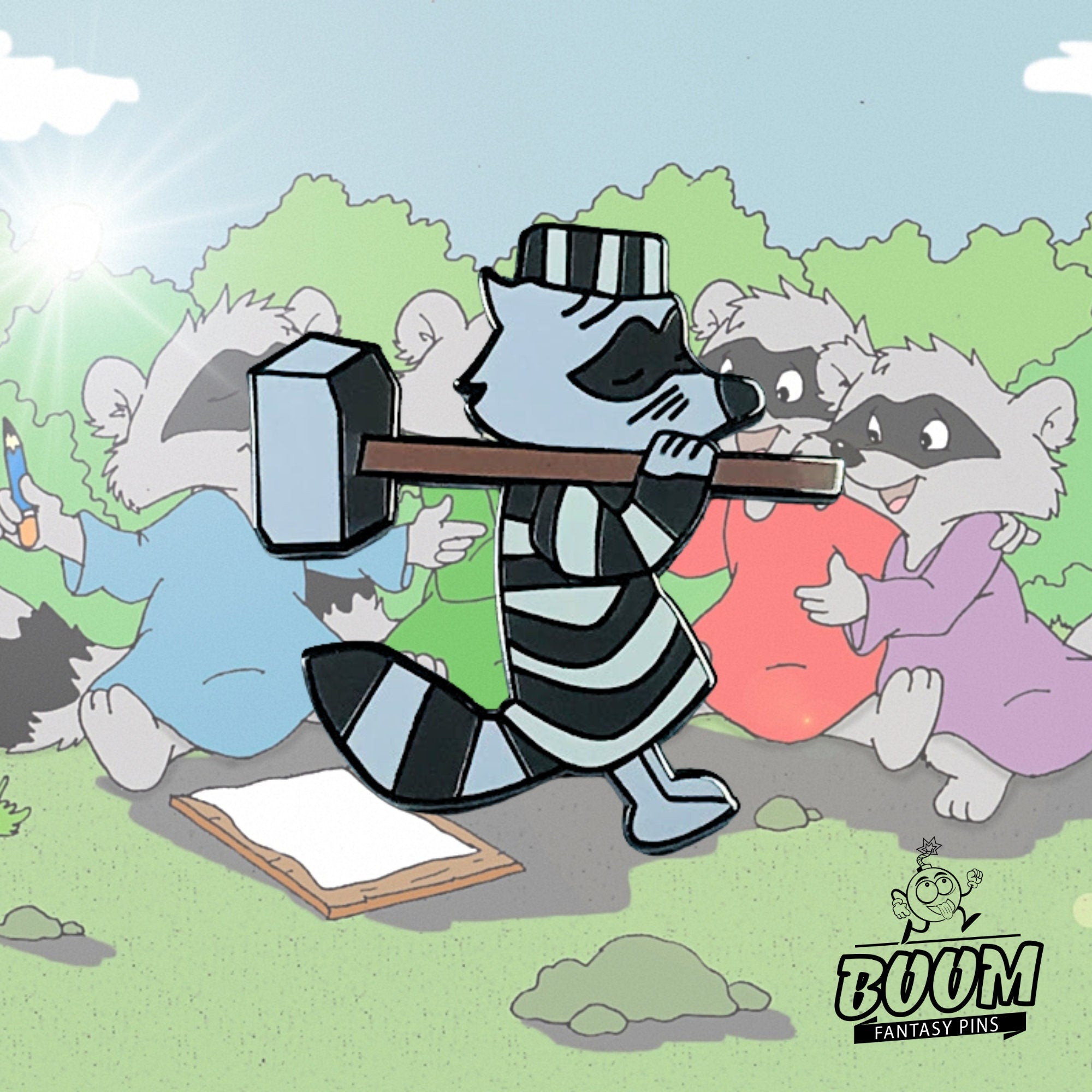 Pin's – Raton laveur de Robin des Bois – Disney Fantasy