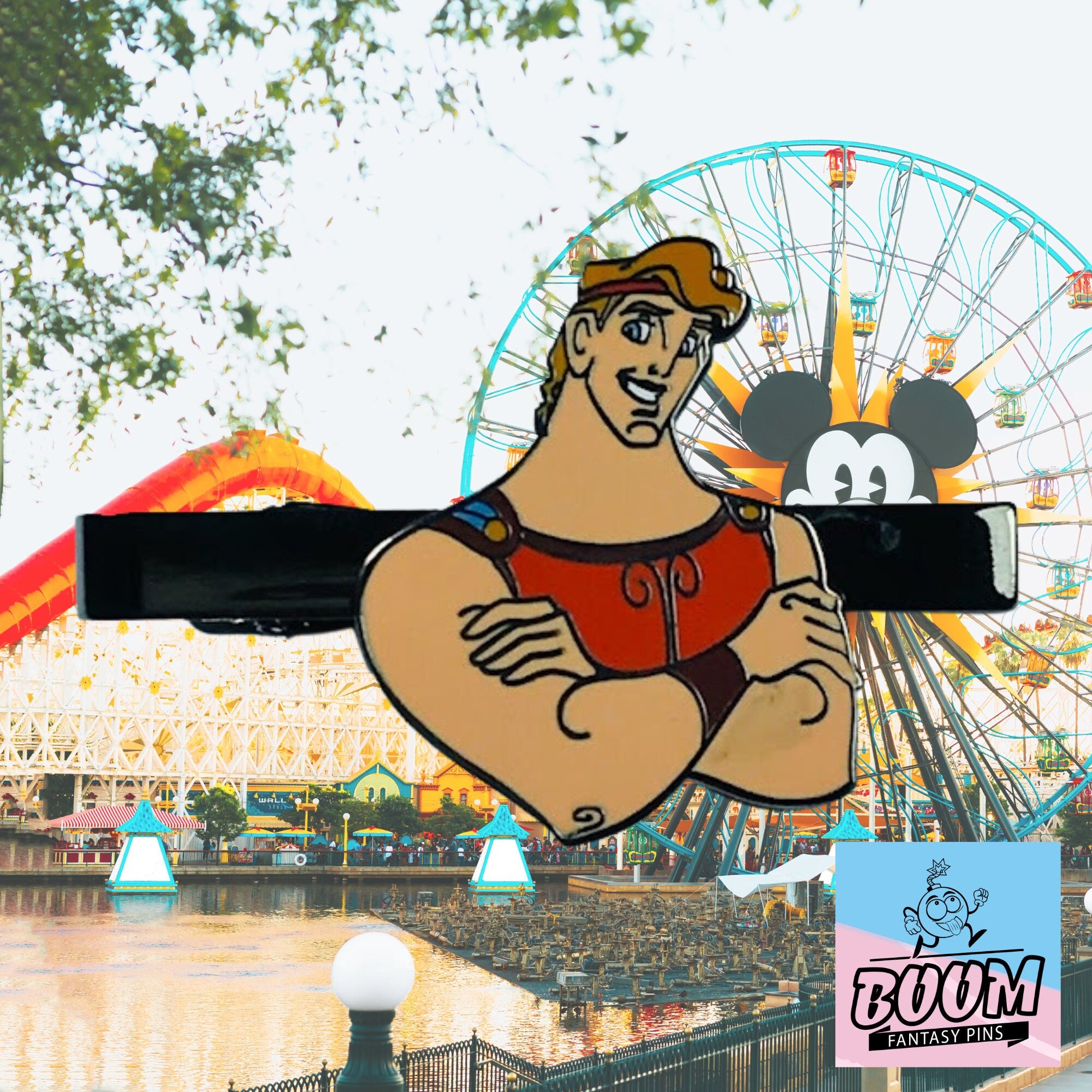 Pinza de corbata – Hércules de Hércules – Disney Fantasy