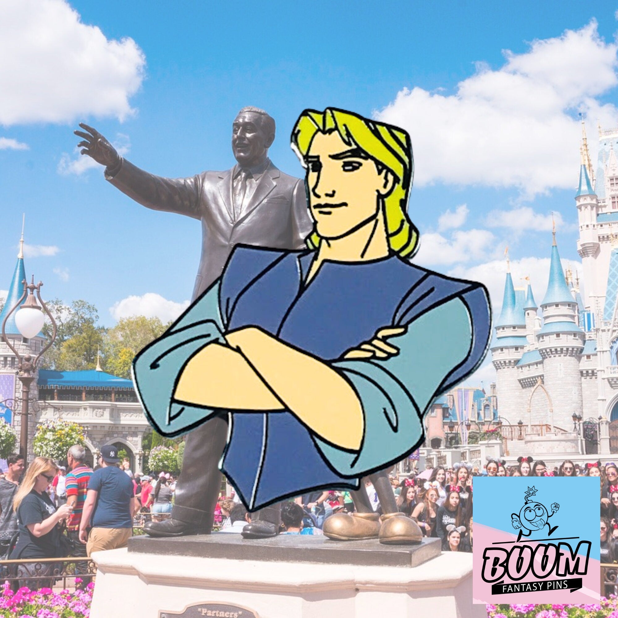 Épinglette – Capitaine John Smith de Pocahontas – Disney Fantasy