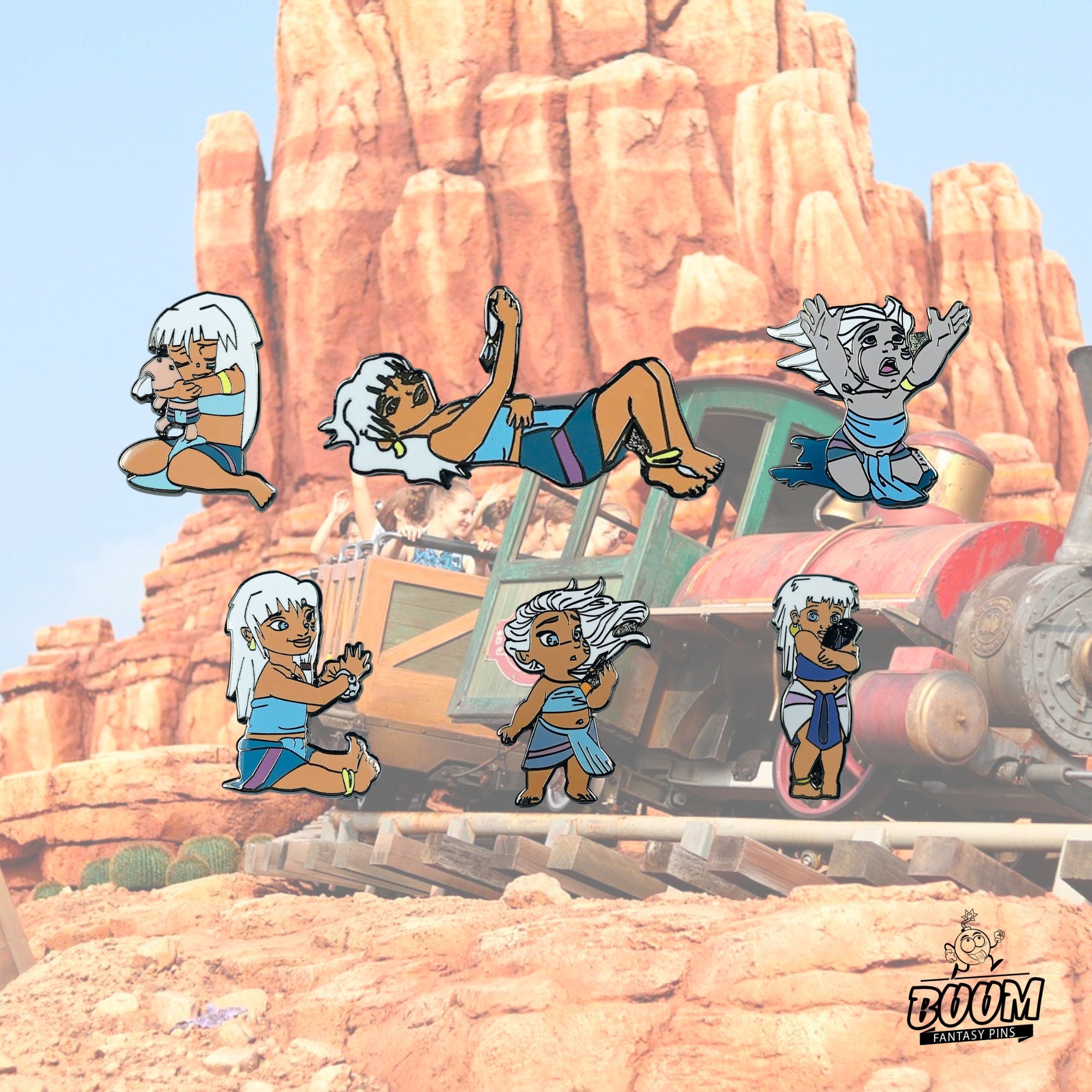 Pin's – Kida Nedakh d'Atlantide, l'empire perdu – Disney Fantasy