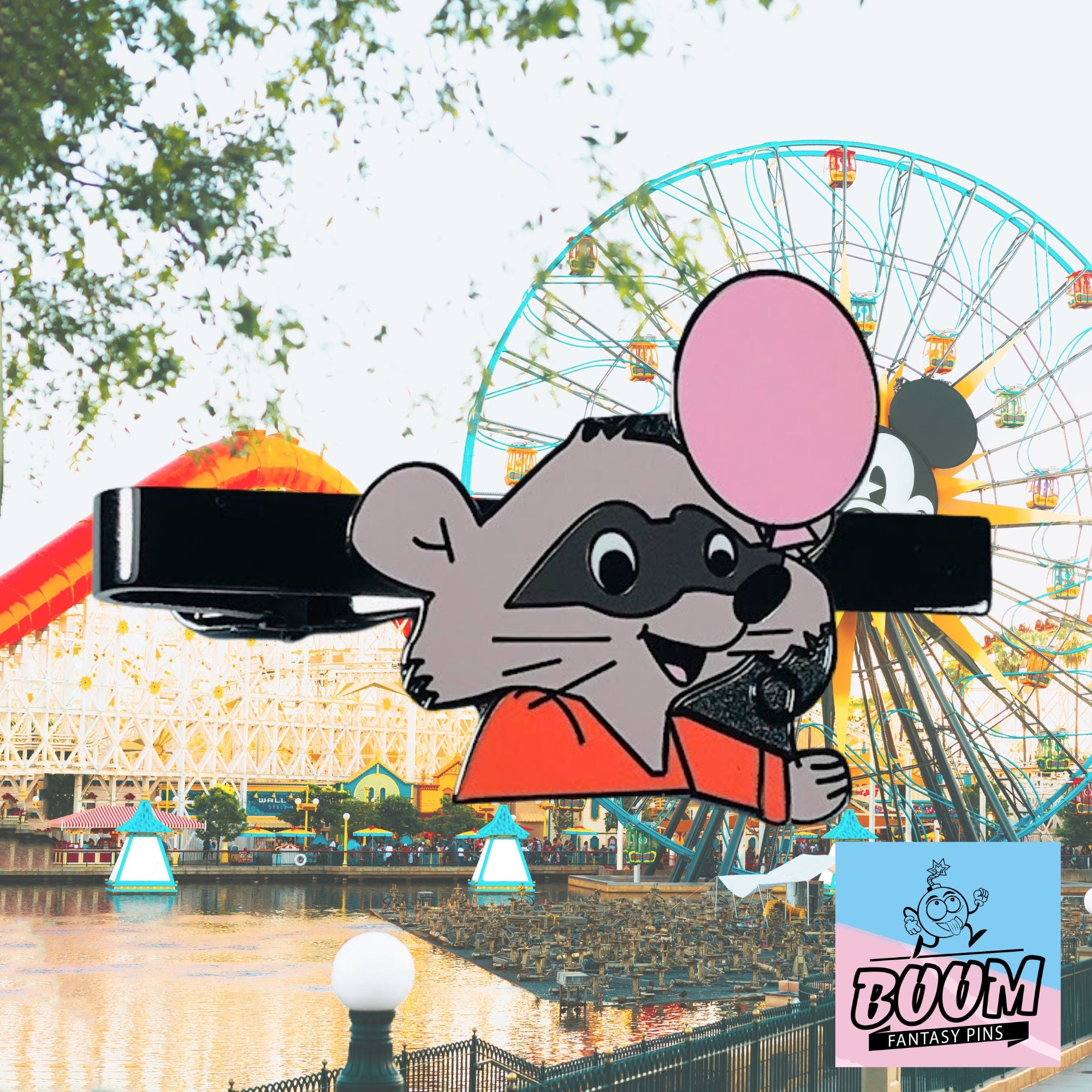 Pinza de corbata – Mapache de Robin Hood – Fantasía Disney