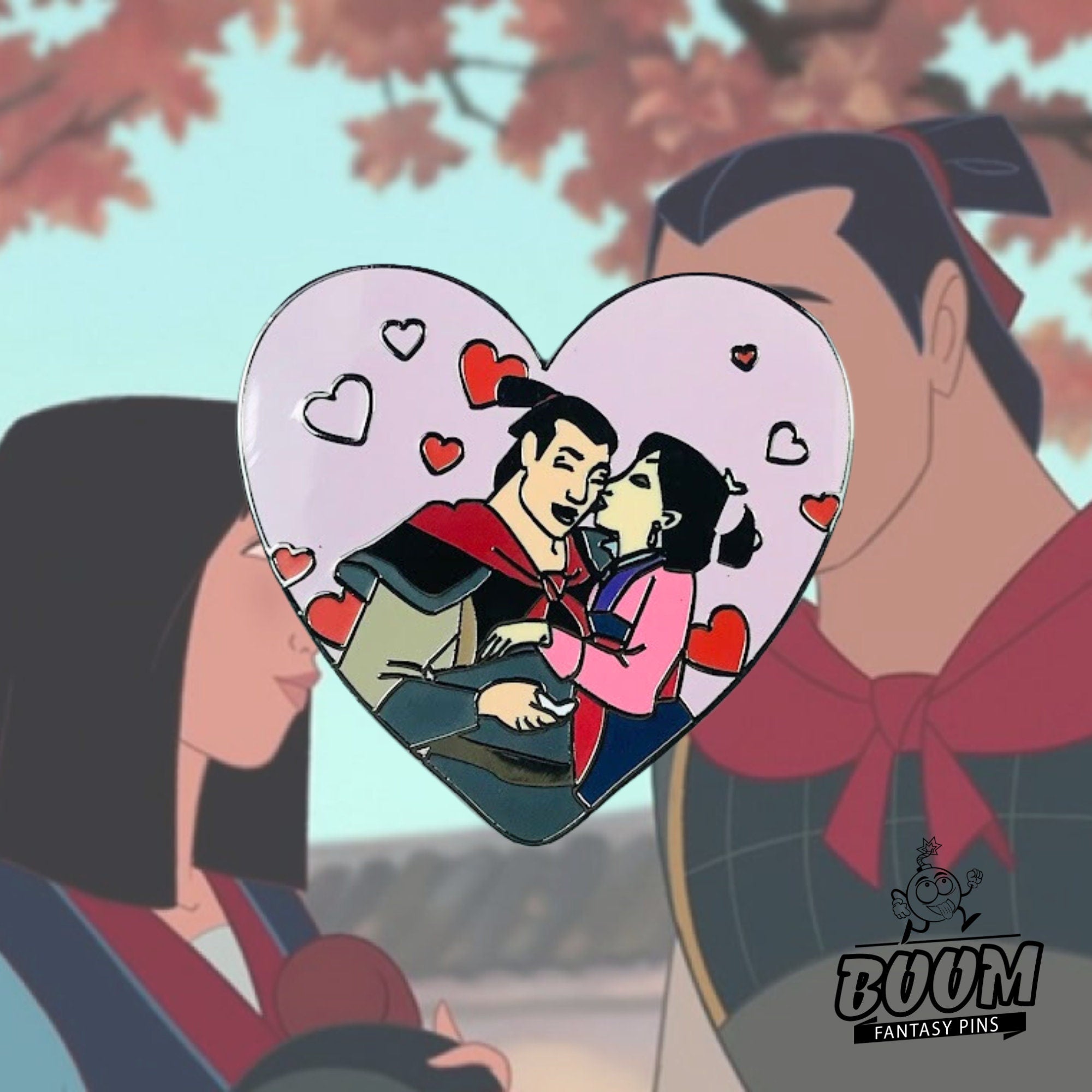 Pin's – Mulan et Li Shang de Mulan – Disney Fantasy