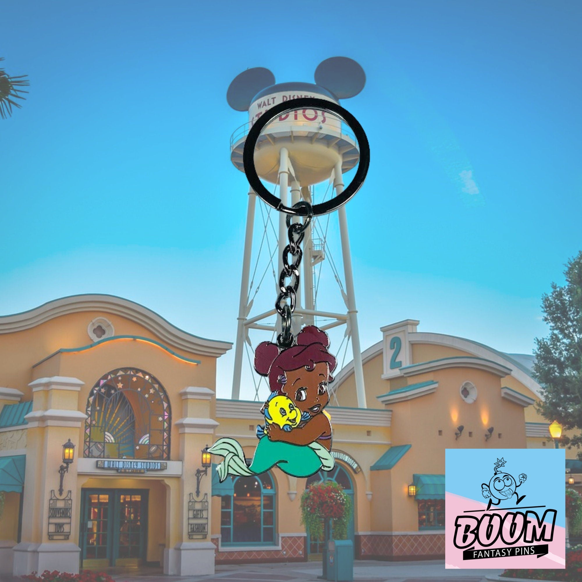 Llavero – Bebé Ariel de La Sirenita – Disney Fantasy