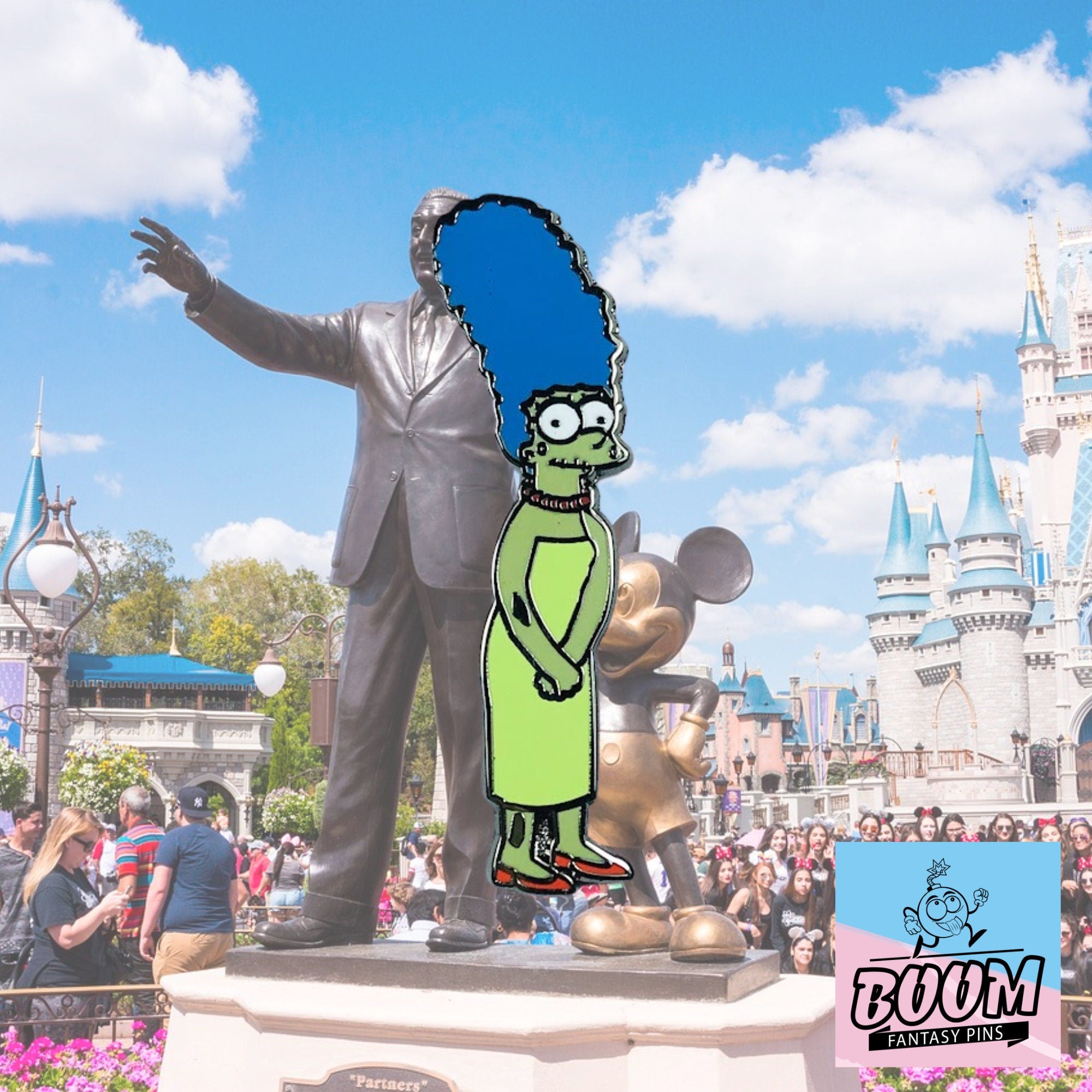 Pin's – Marge Simpson des Simpson – Disney Fantasy