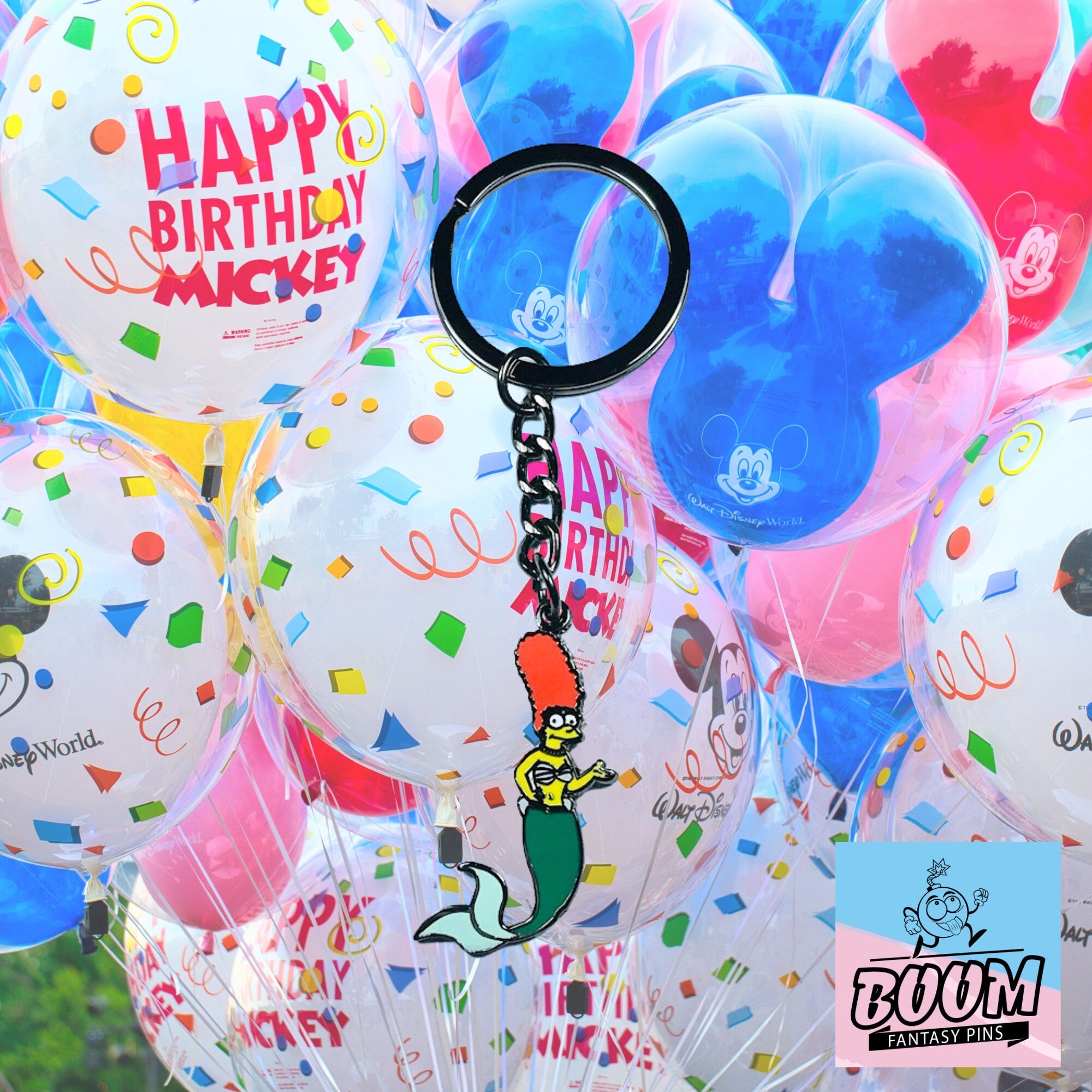 Porte-clés – Marge Simpson des Simpson – Disney Fantasy