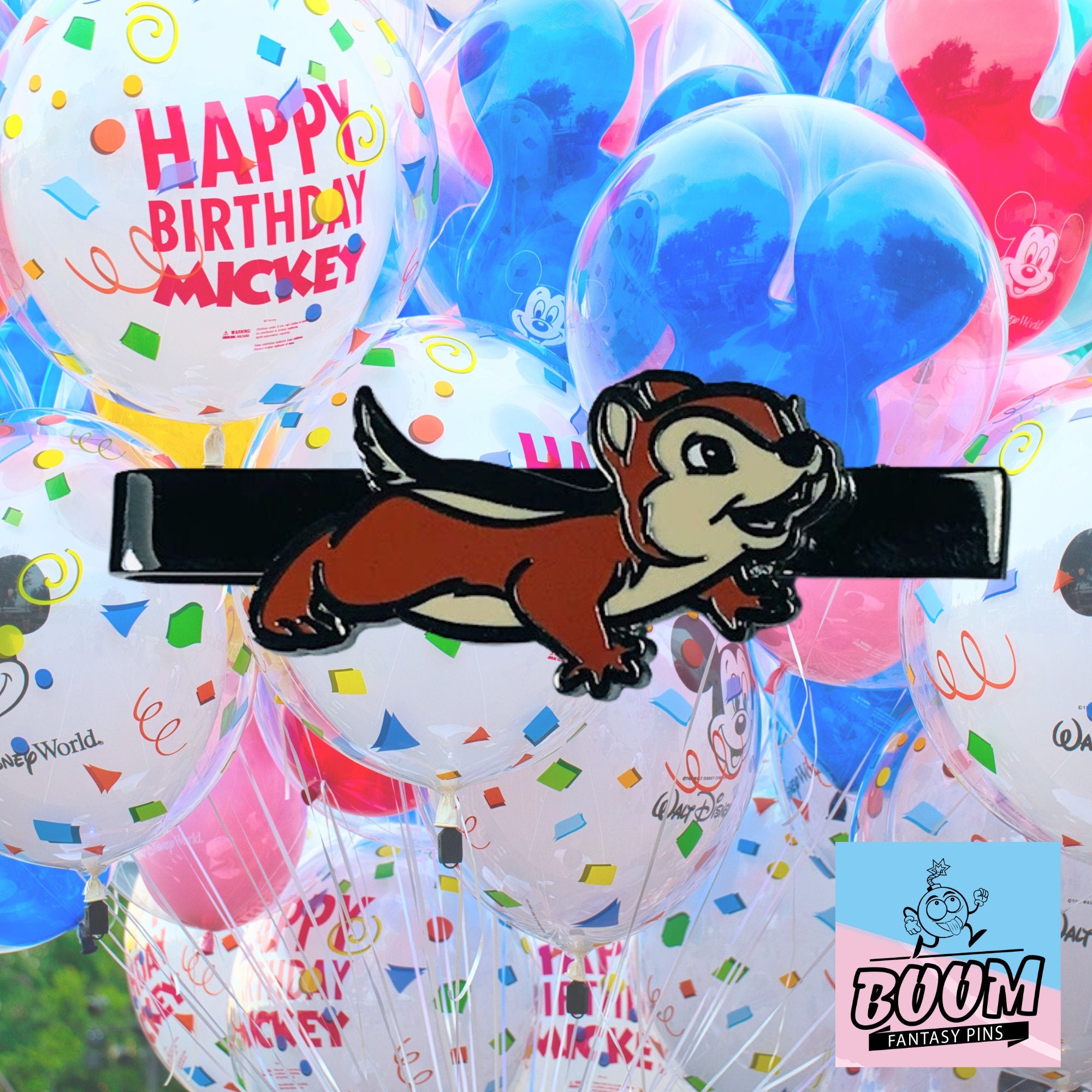 Pinza de corbata – Chip y Dale de Bambi – Disney Fantasy