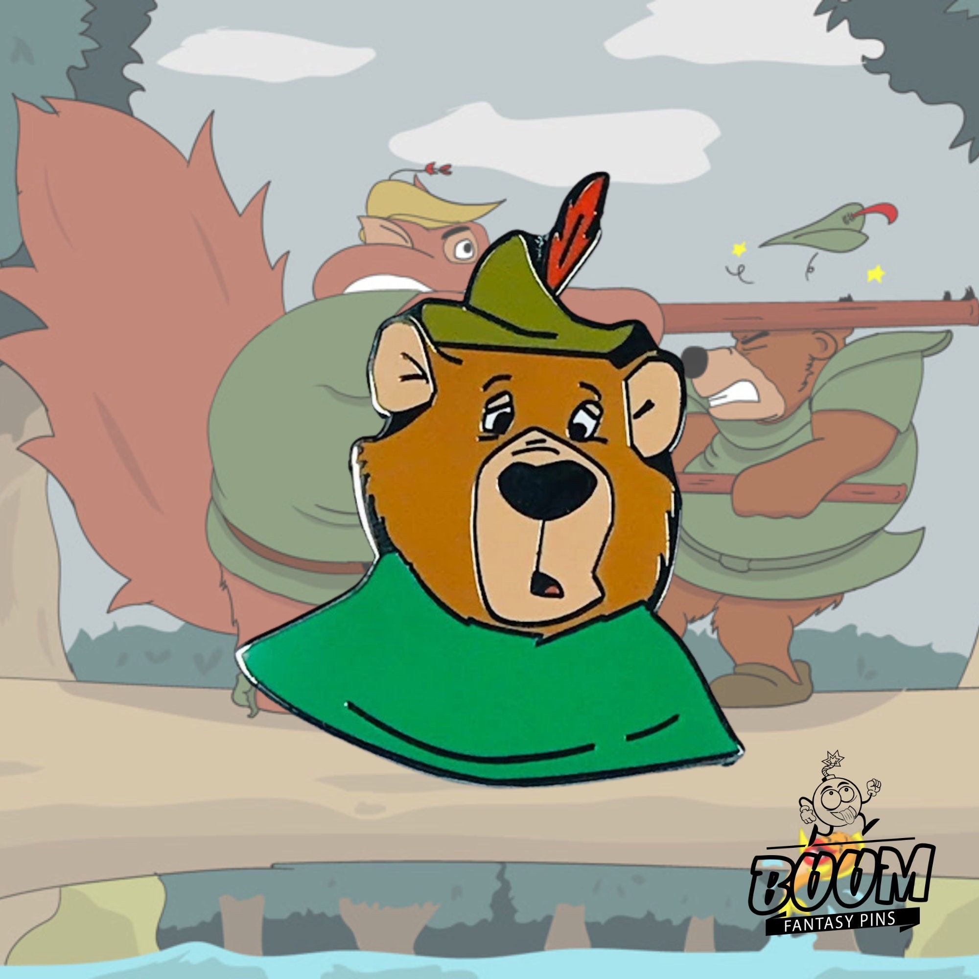 Pin's – Petit Jean de Robin des Bois – Disney Fantasy