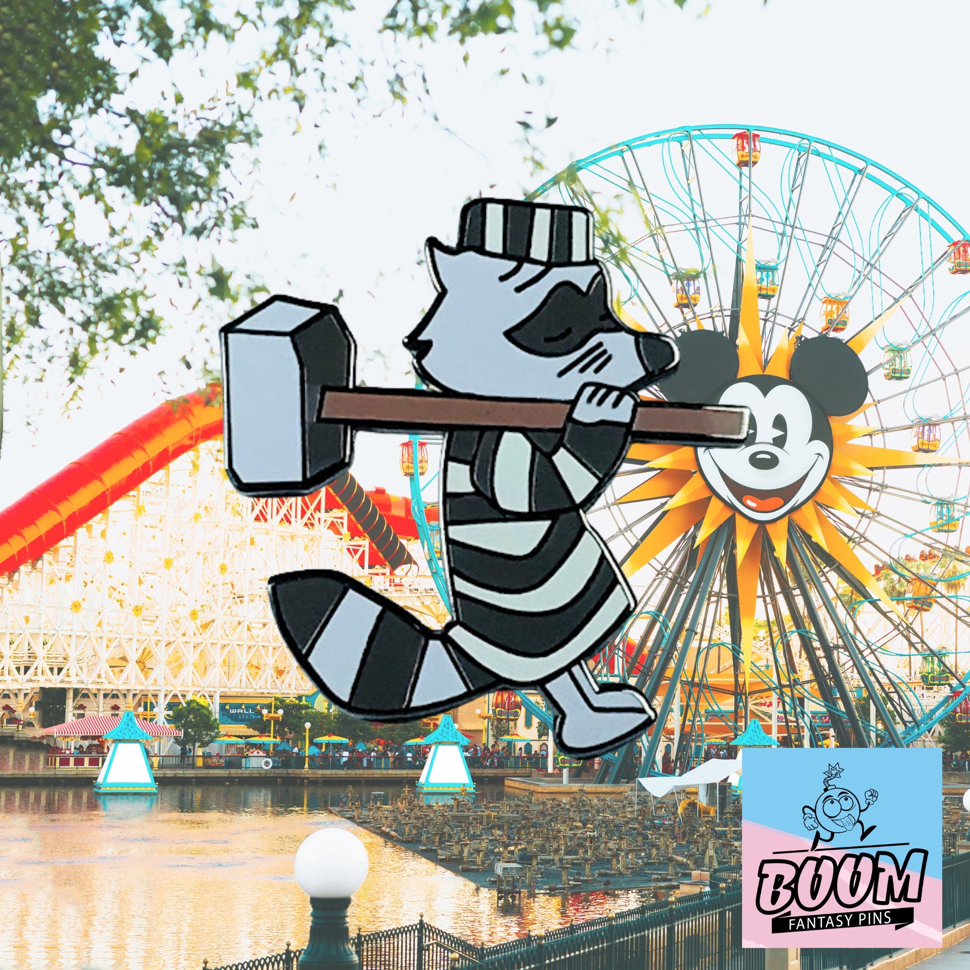 Pin's – Raton laveur de Robin des Bois – Disney Fantasy