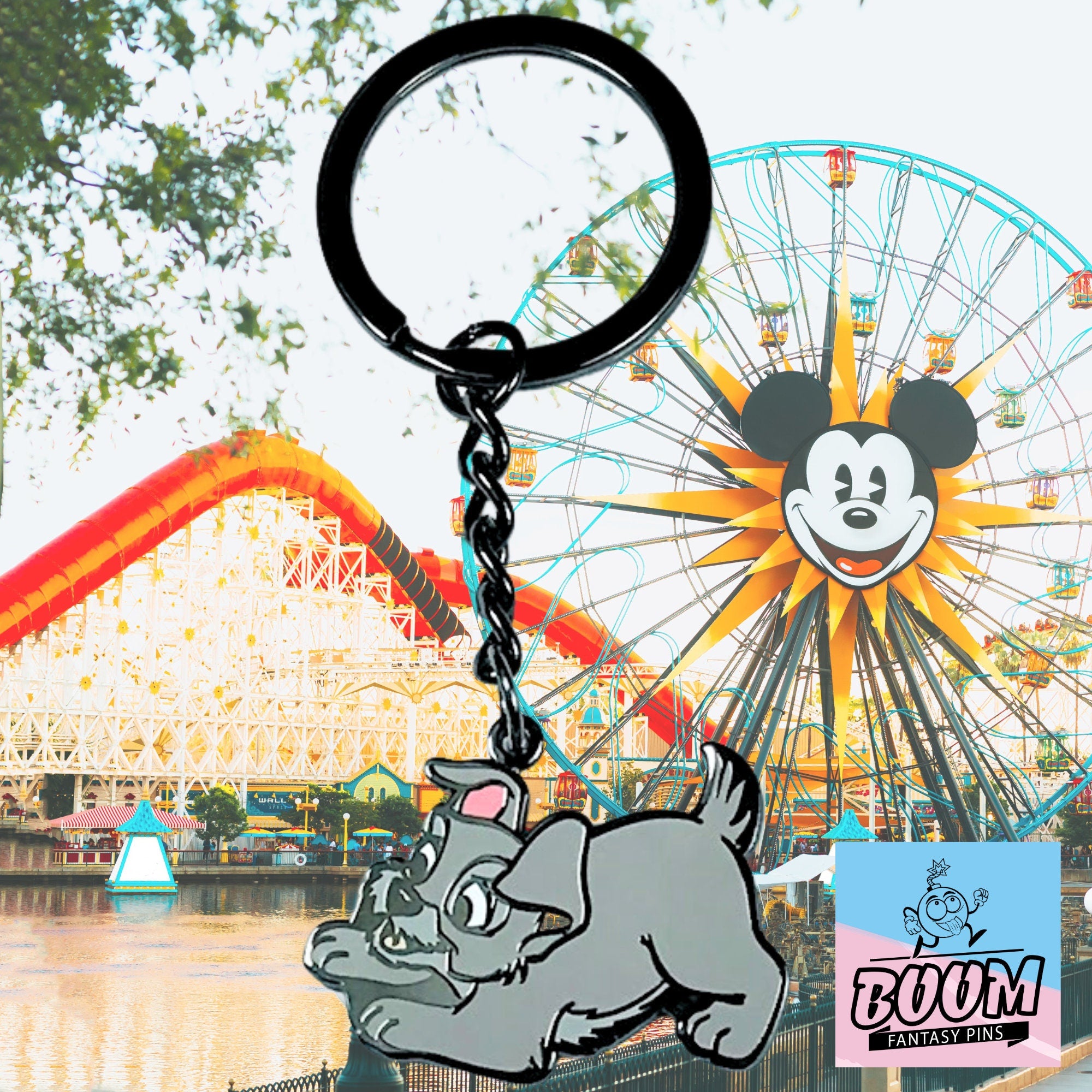 Llavero – Scamp de La Dama y el Vagabundo II – Disney Fantasy