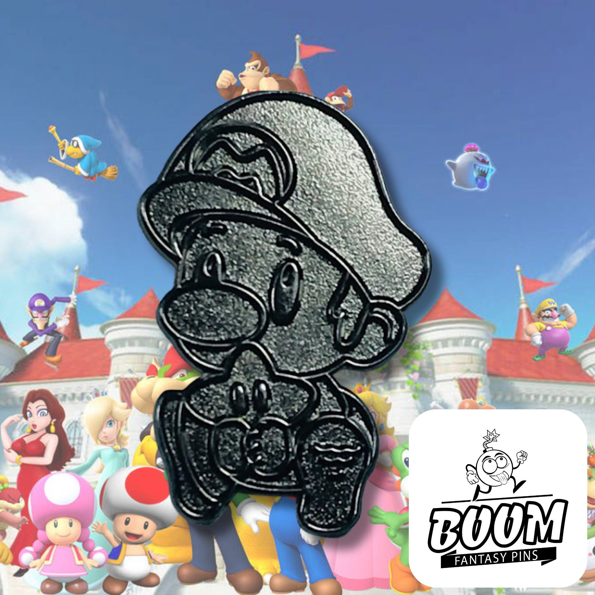 Pin – Mario de Super Mario Bros – Franquicia de Nintendo