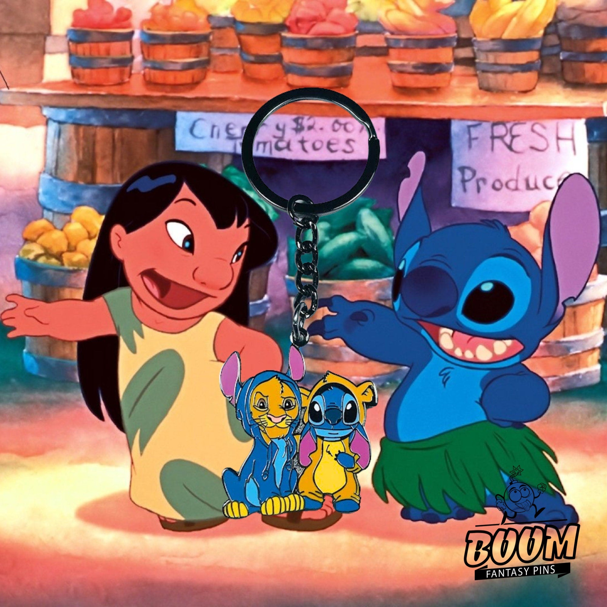 Porte-clés – Expérience 626 de Lilo &amp; Stitch – Disney Fantasy