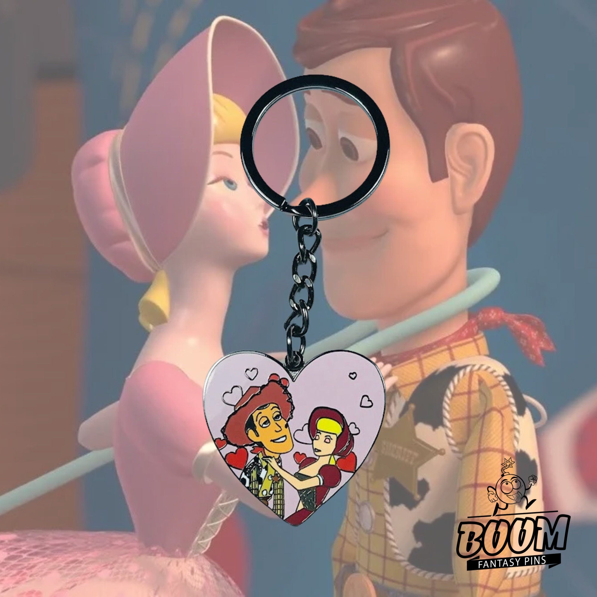 Llavero – Woody y Bo Peep de Toy Story – Disney Fantasy