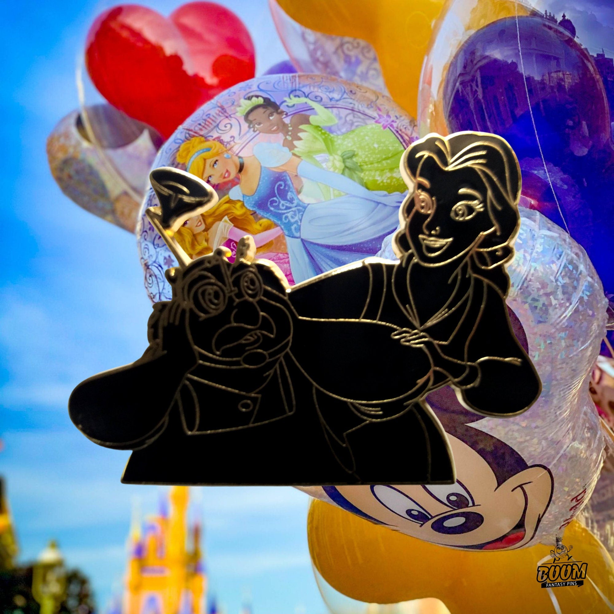 Pin – Bella y Mauricio de La Bella y la Bestia – Disney Fantasy