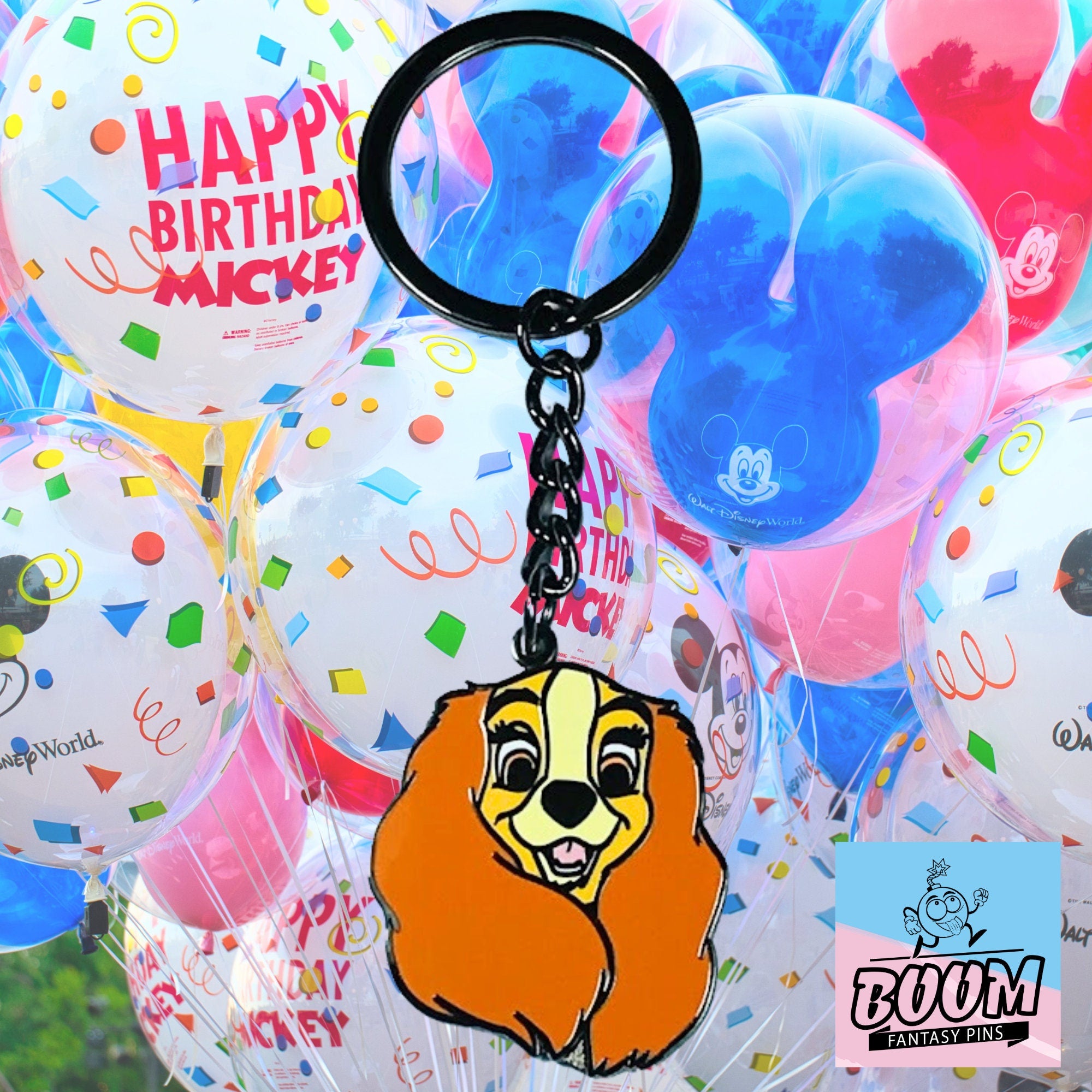 Llavero – Dama de La Dama y el Vagabundo – Disney Fantasy