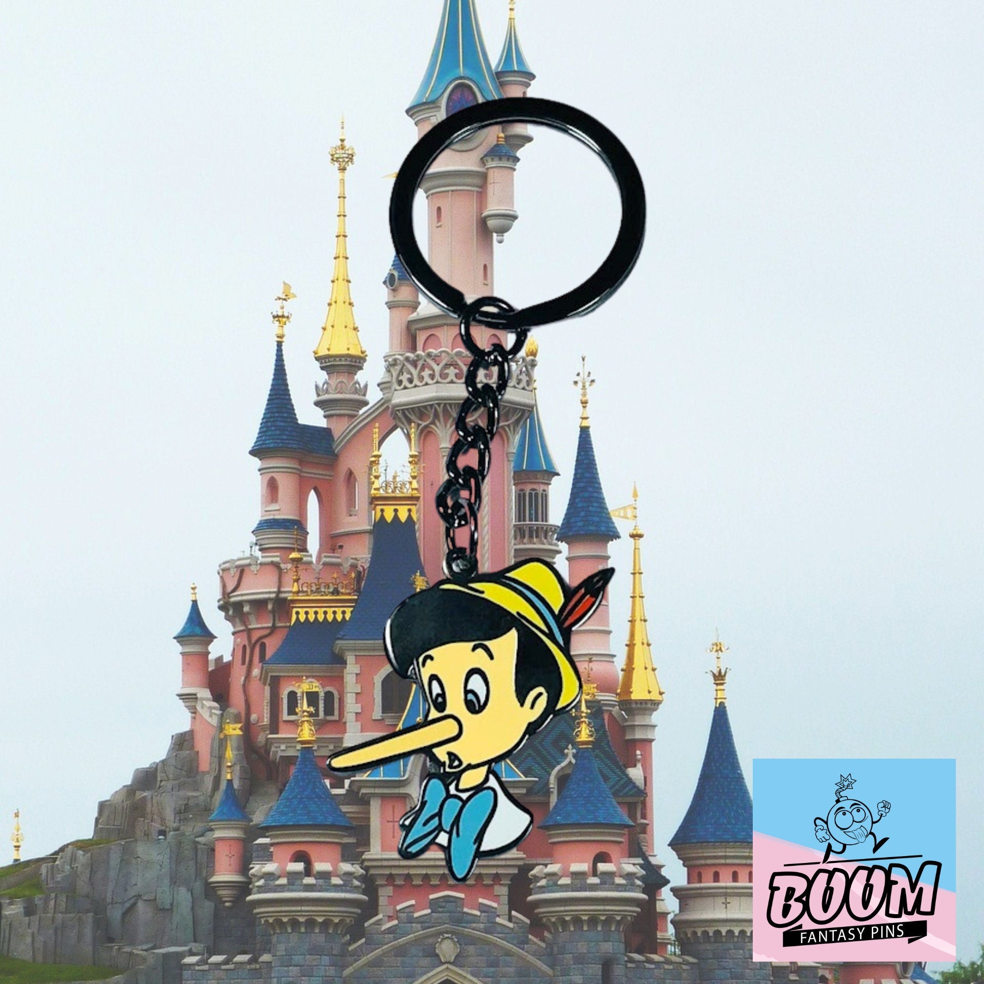 Porte-clés – Pinocchio du film Pinocchio de Disney Fantasy