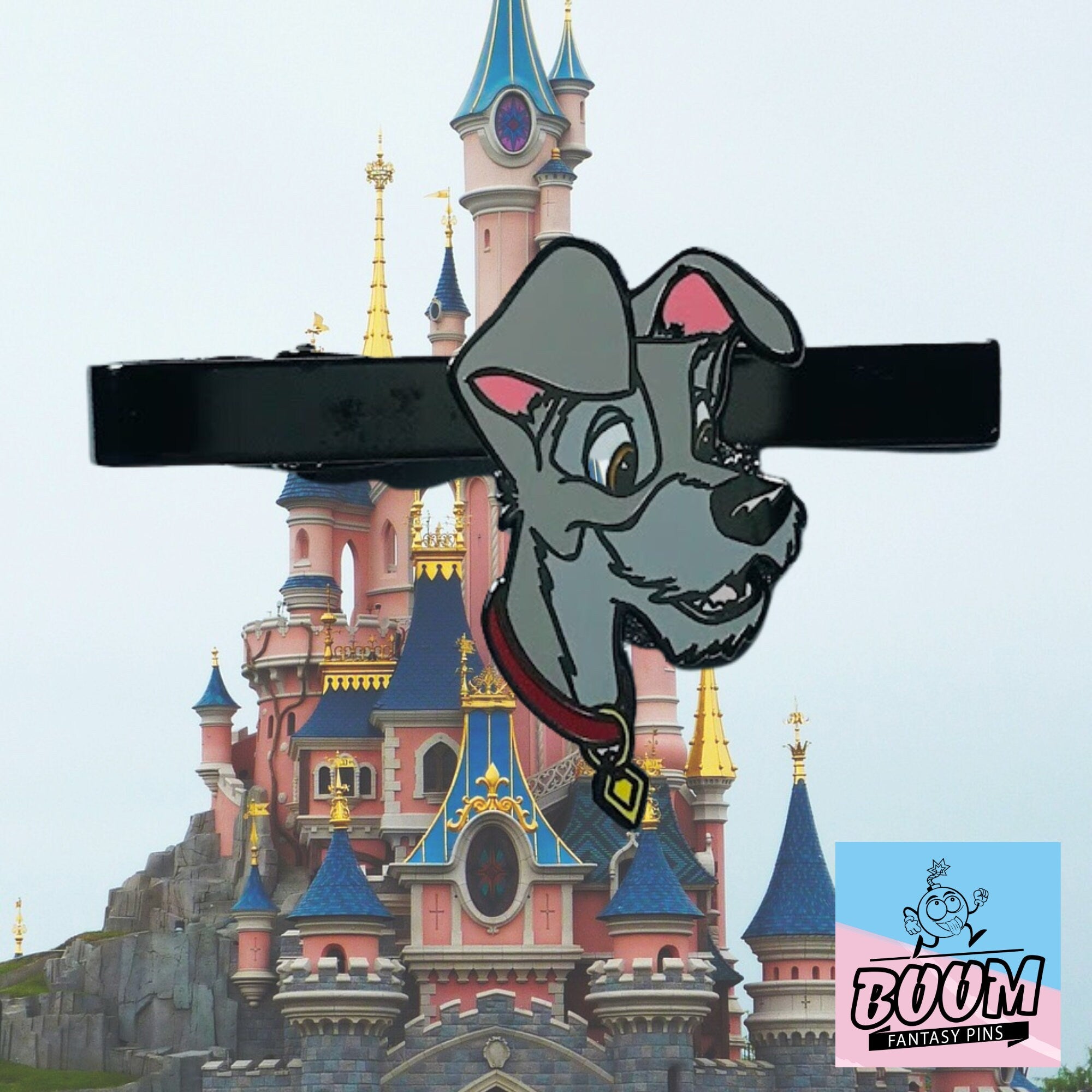 Tie Clip – Tramp from Lady and the Tramp – Disney Fantasy