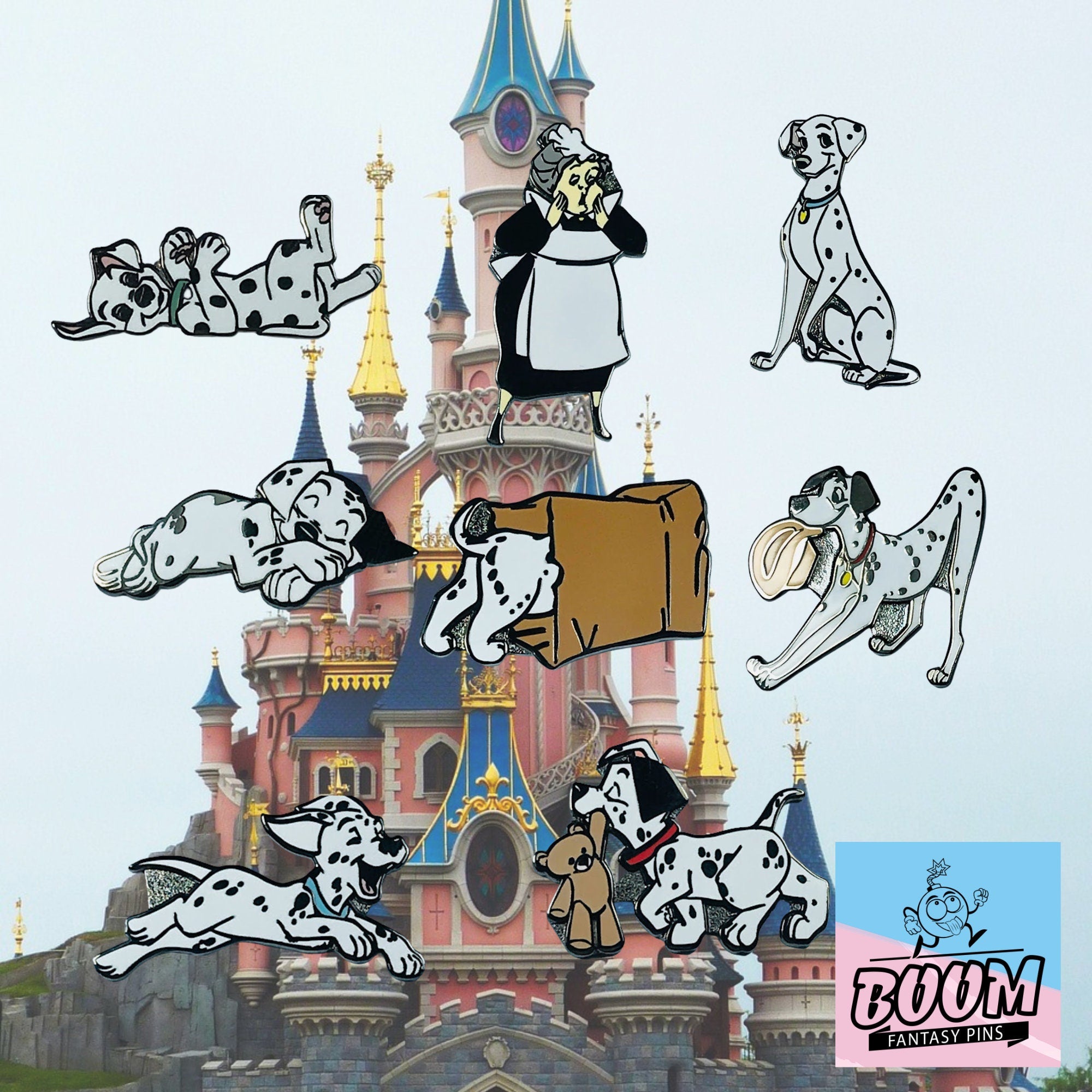 Pin's – Pongo des 101 Dalmatiens – Disney Fantasy
