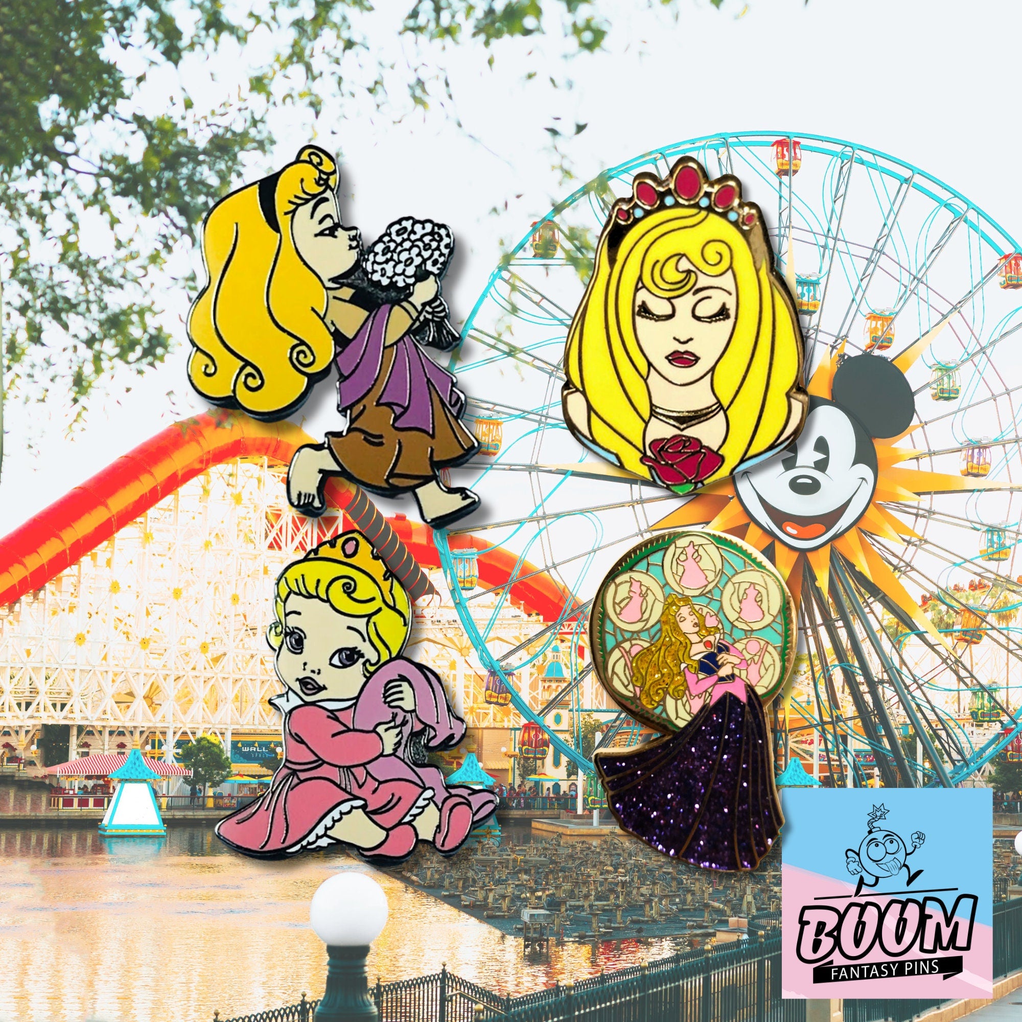 Pin – Princesa Aurora de La Bella Durmiente – Disney Fantasy