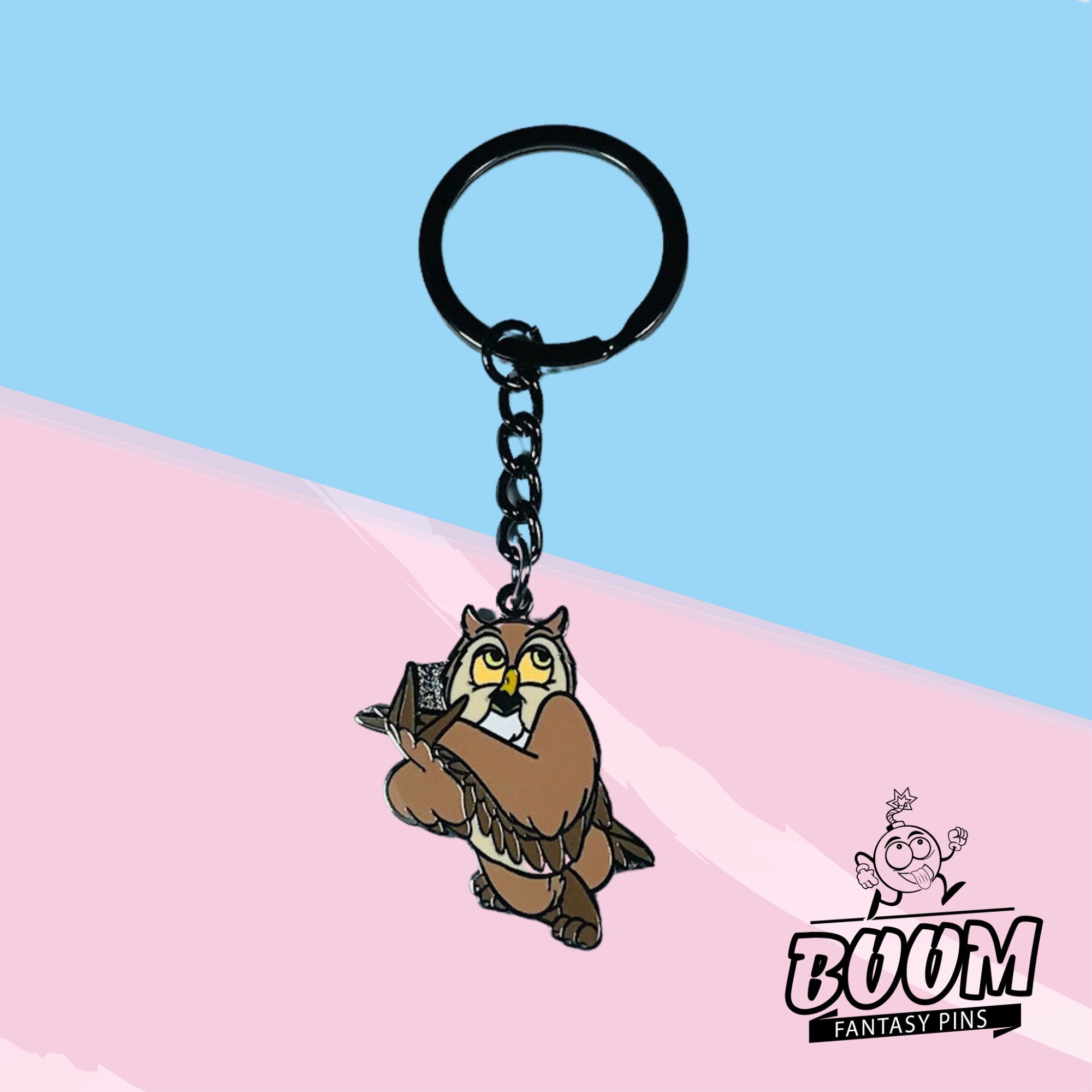 Porte-clés – Hibou ami de Bambi – Disney Fantasy