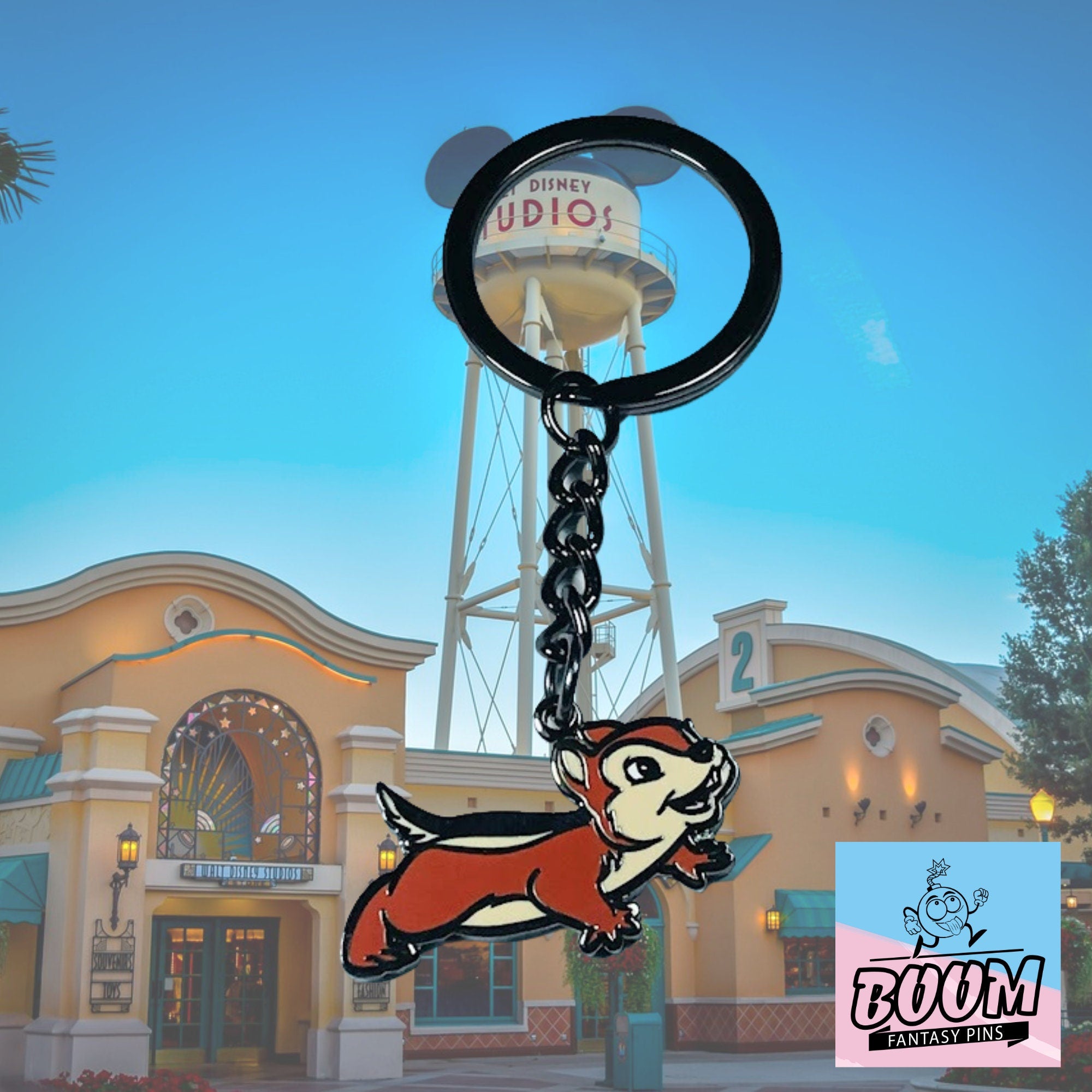 Llavero – Chip y Dale de Bambi – Disney Fantasy