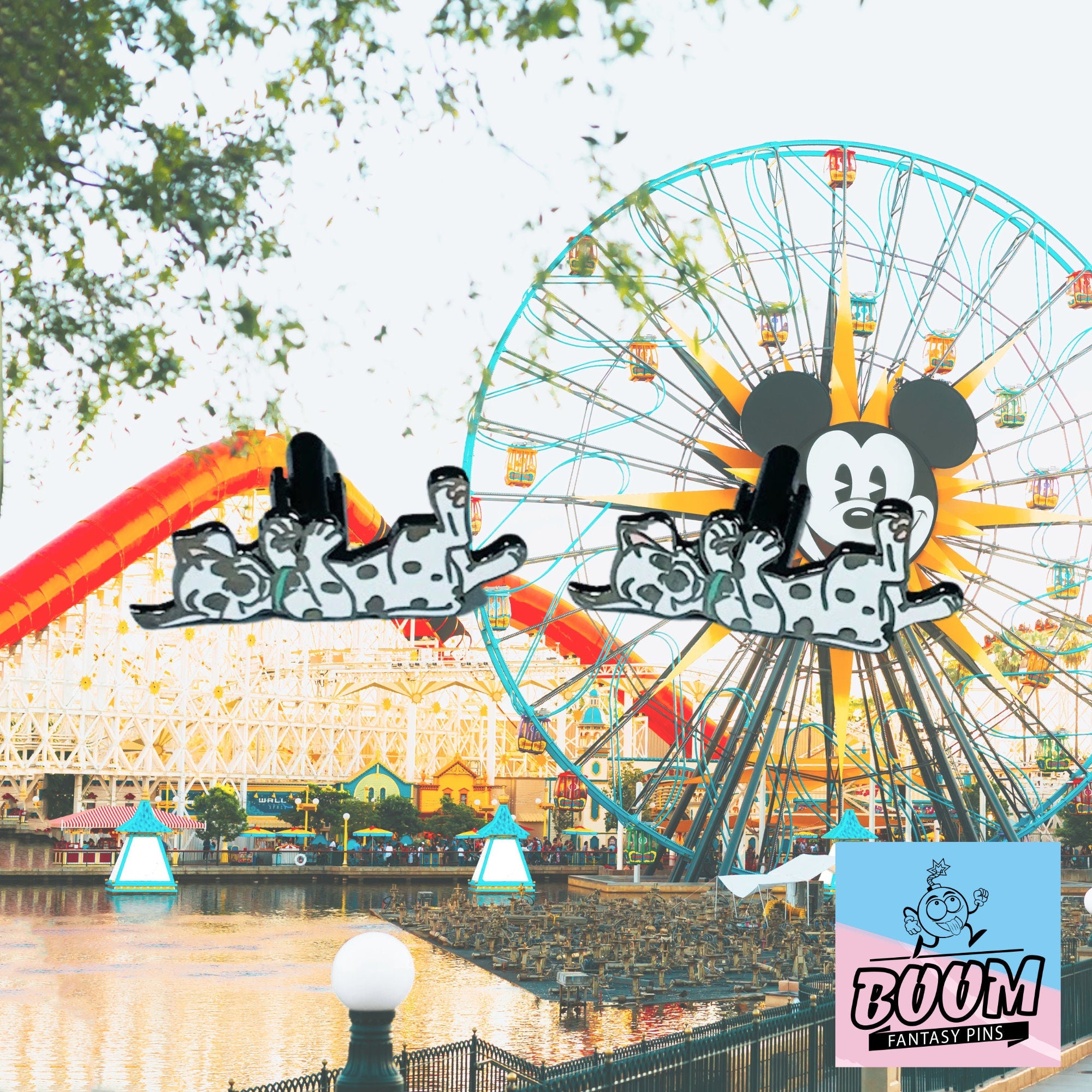 Gemelos – Pongo y Perdita de 101 Dálmatas – Disney Fantasy